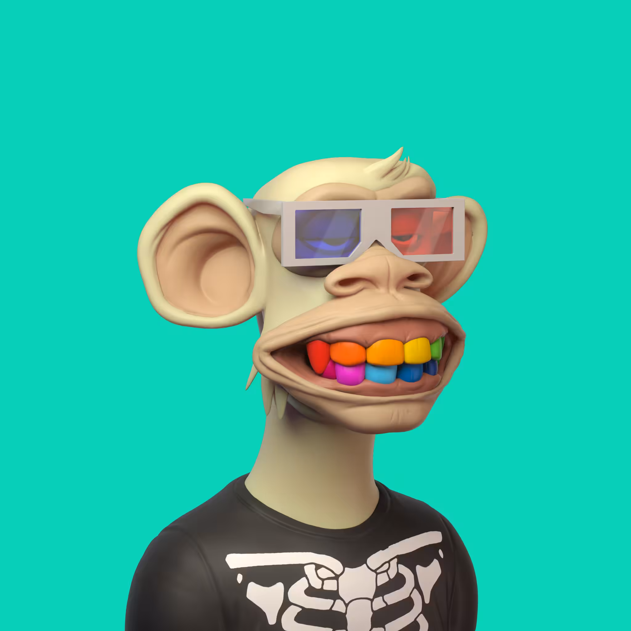 Bored Ape 3D Club #4808
