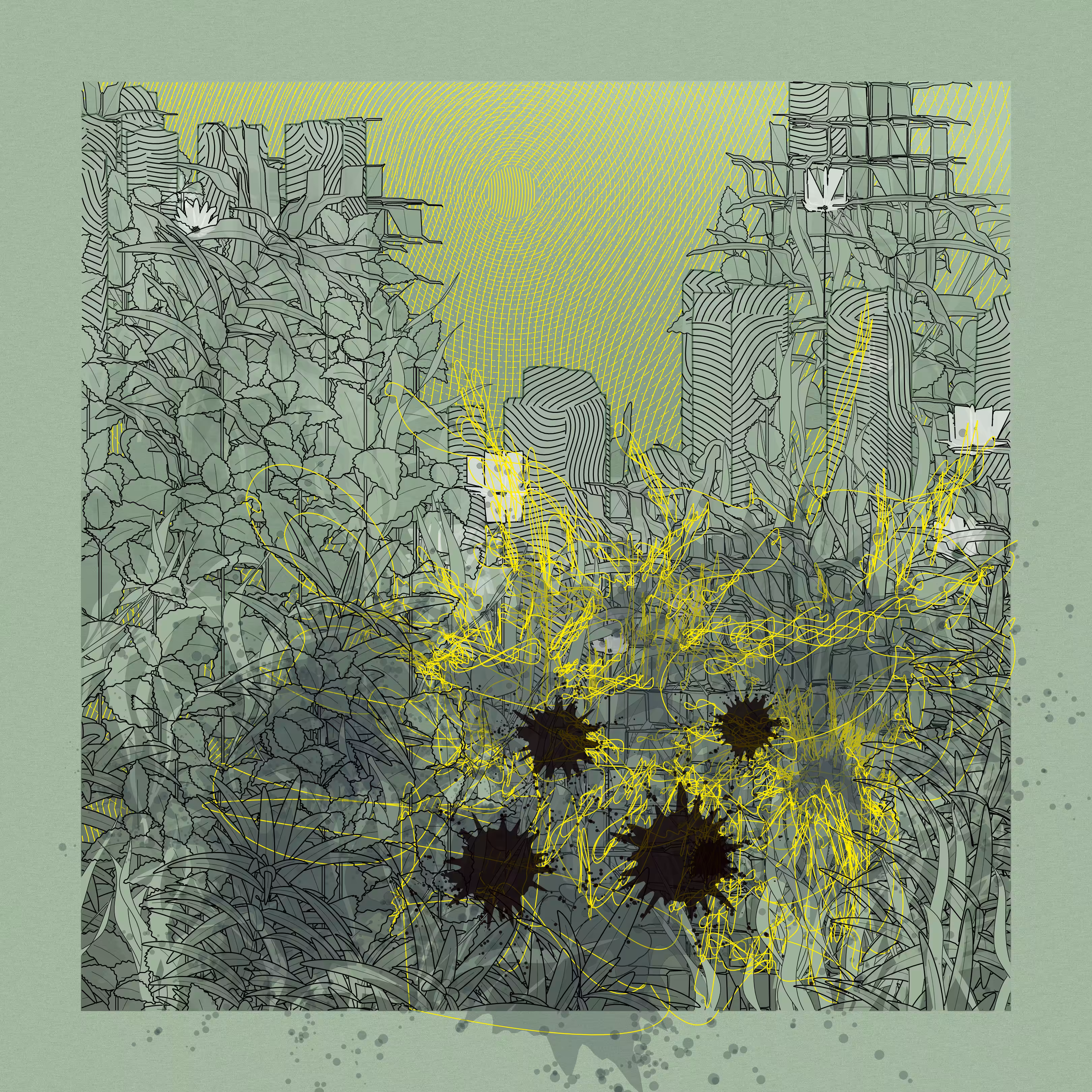 Landscape with Carbon Capture #9475