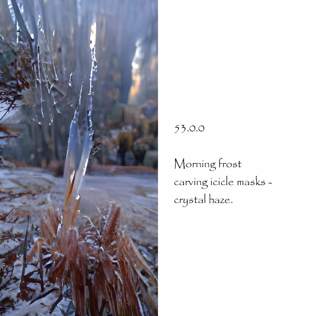 千俳句と俳画 --  1k Haiku and Haiga: Haiku&Haiga_53.0.0
