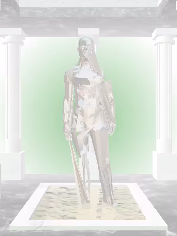 HeavenComputer: The Fragmented Threatening Silver Haze Man #7228
