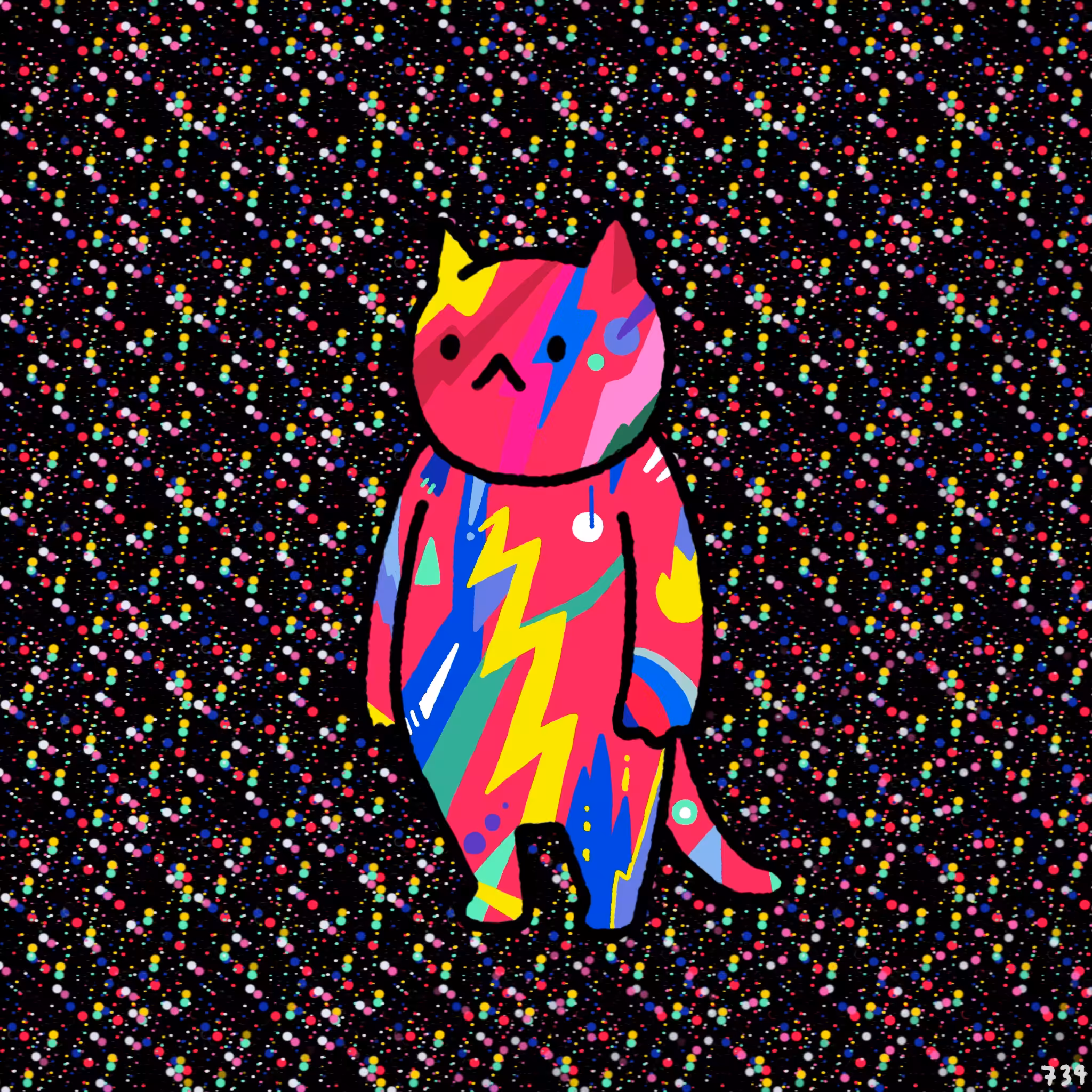 #734