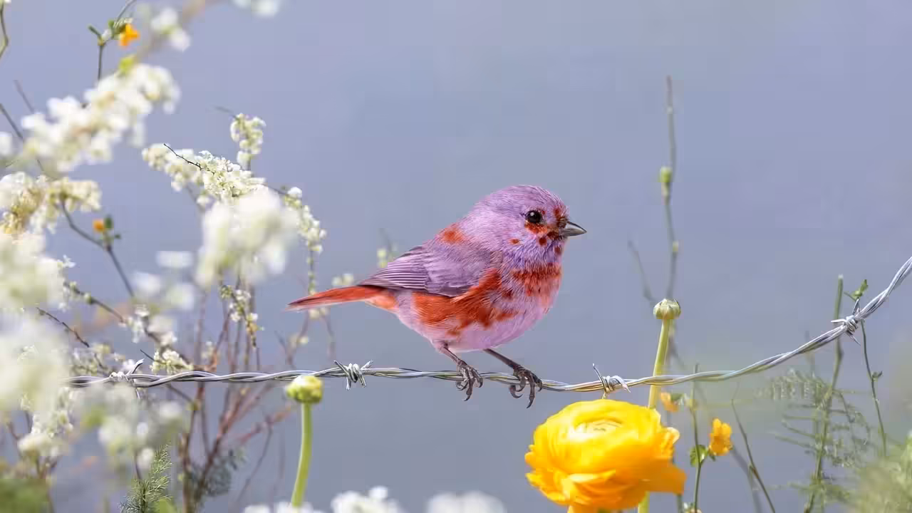Birds Observations: Sorbet, Where Water Meets Sun