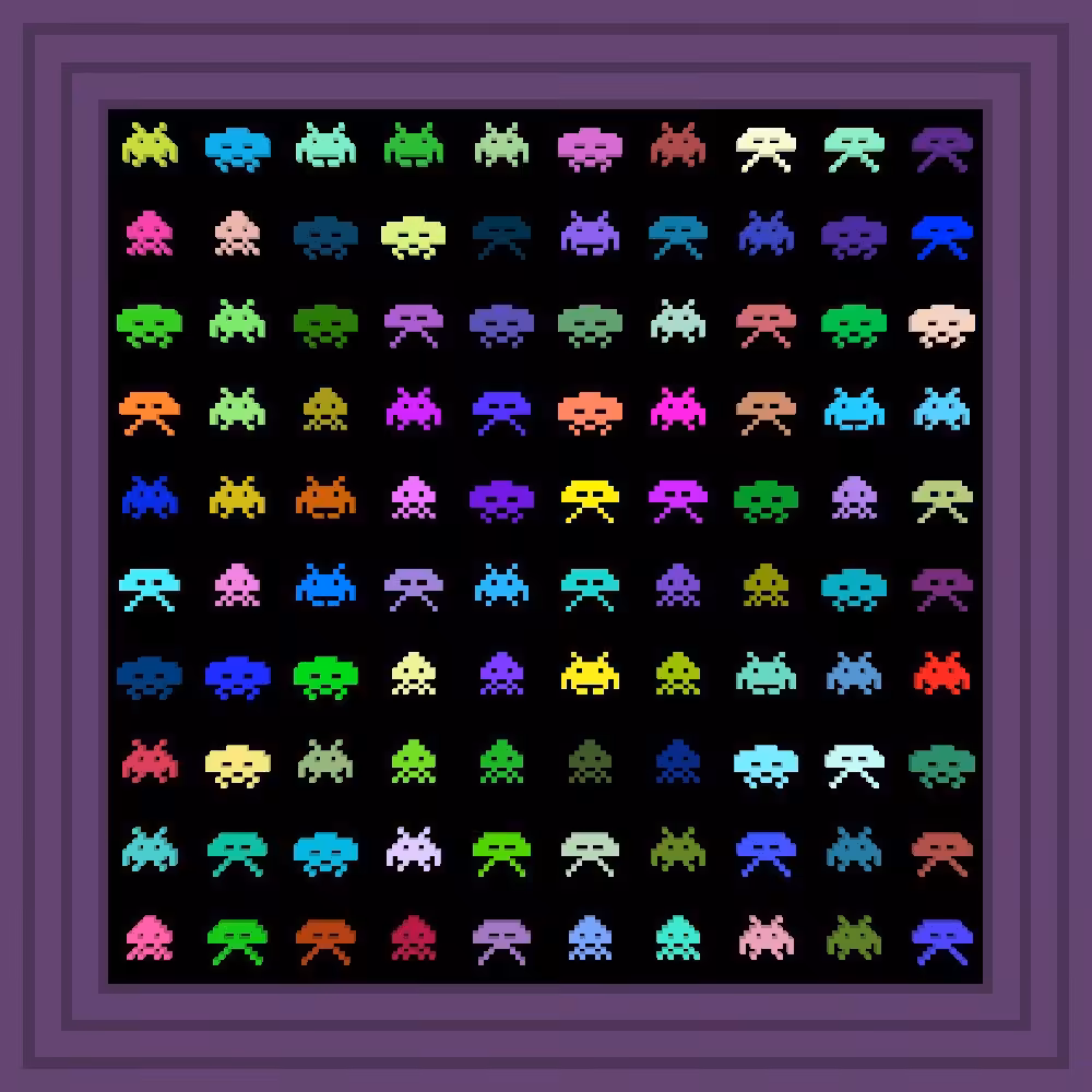 Love yourself :: Procedural Symbols (👾) #417/1000