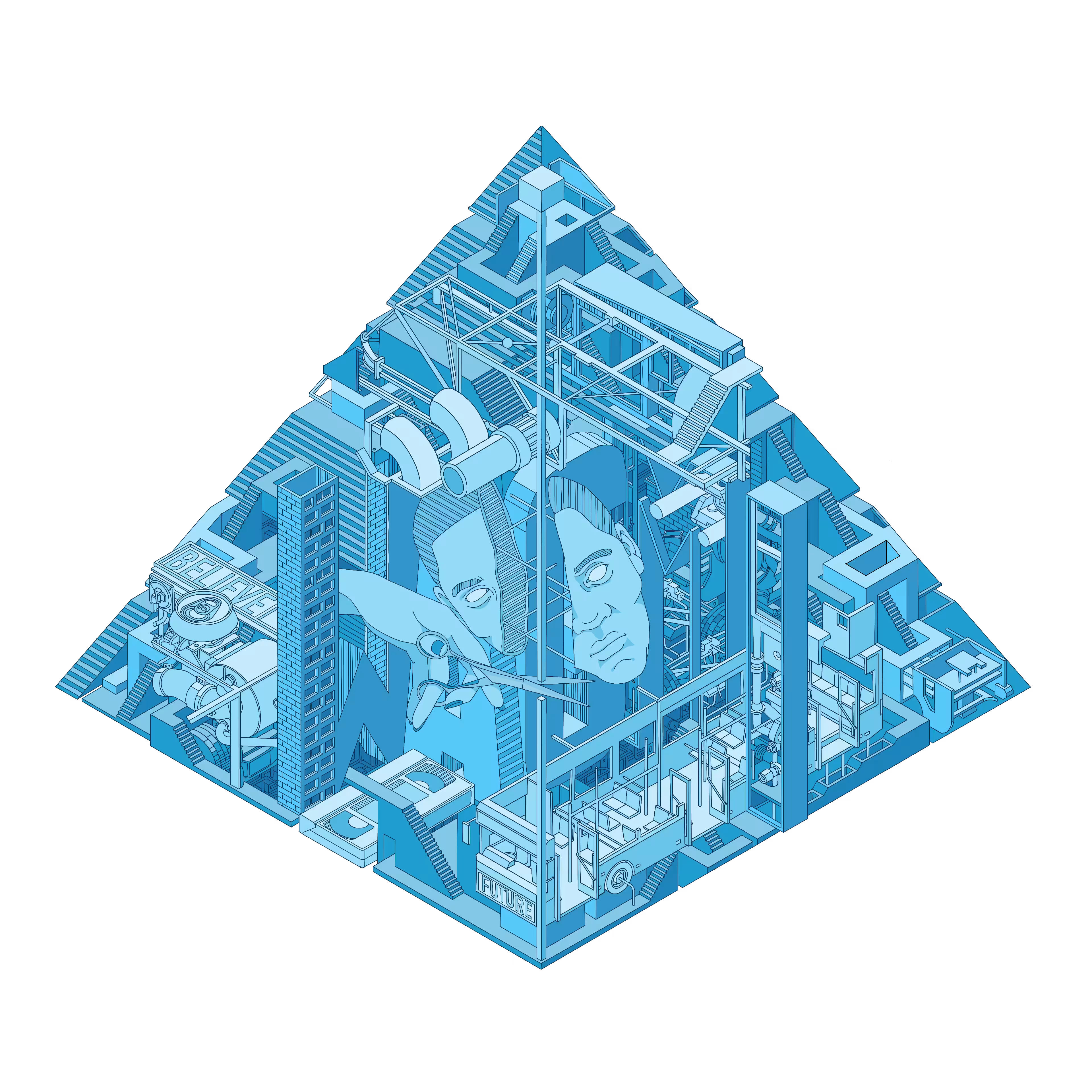 Emotionally Unstable Pyramid