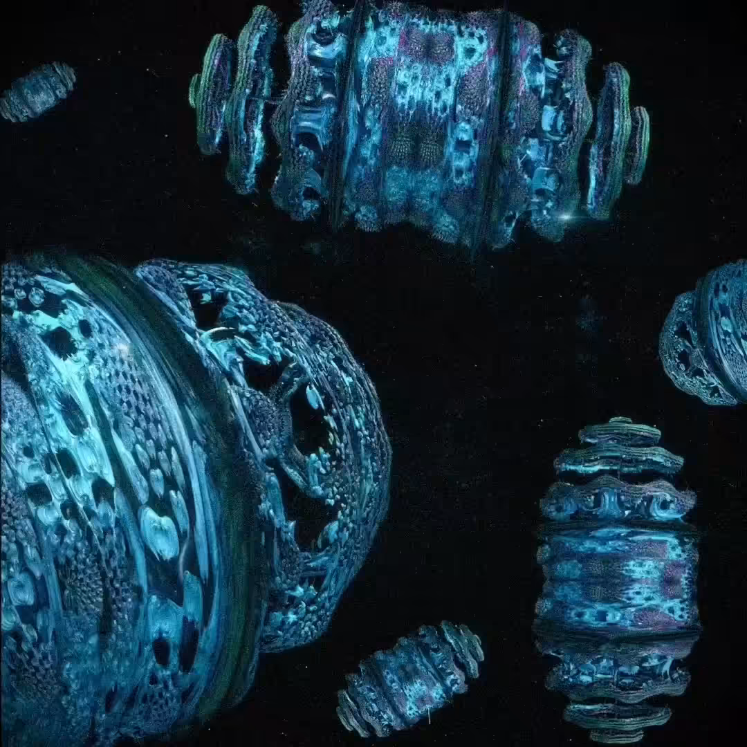 SPACE FRACTALS: ALIEN SATELLITES