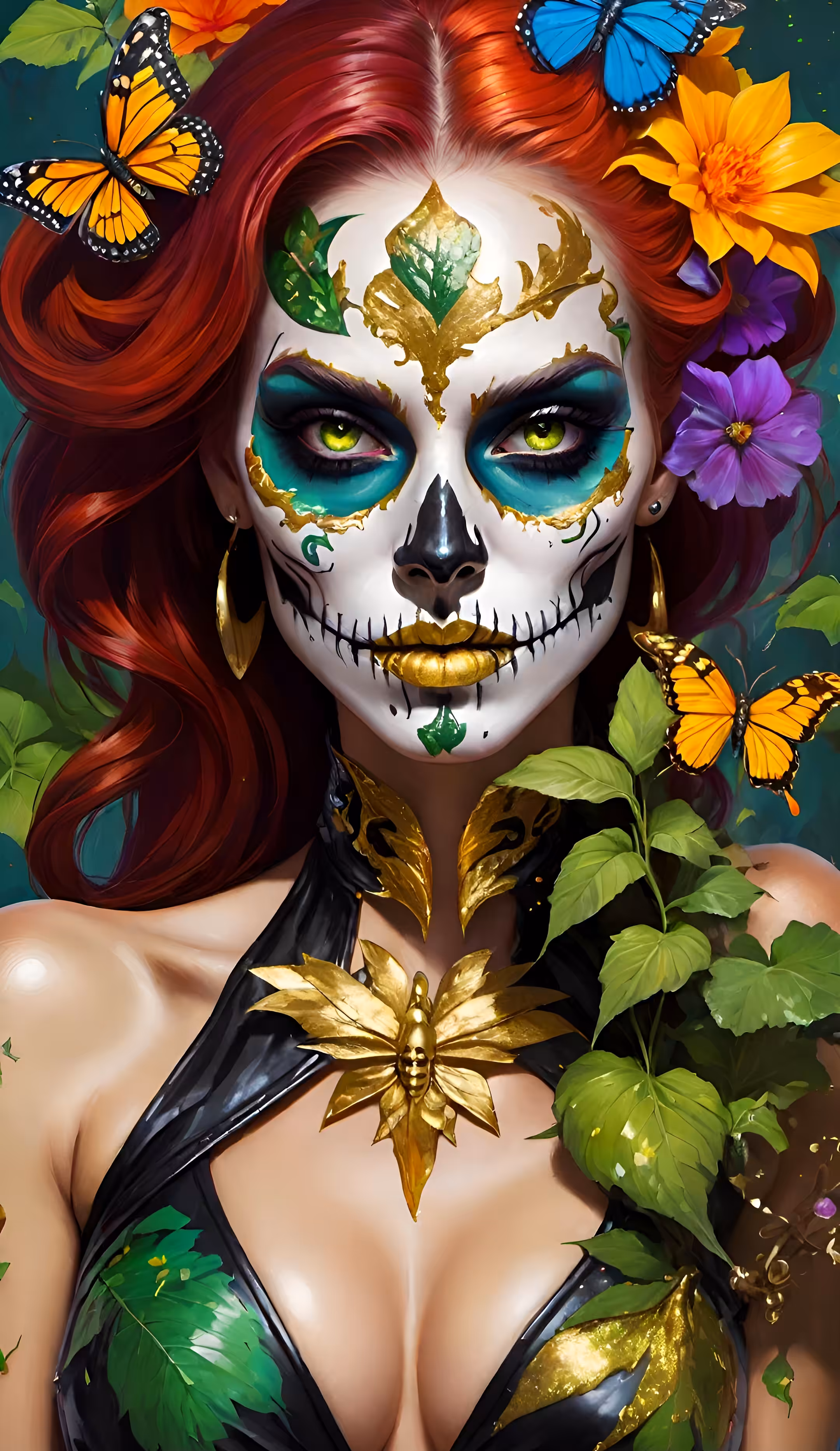 SkullGirls: Poison Ivy SkullGirl 