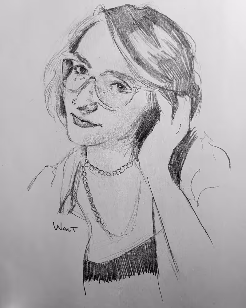 Pencil Portrait Sketches - 0006