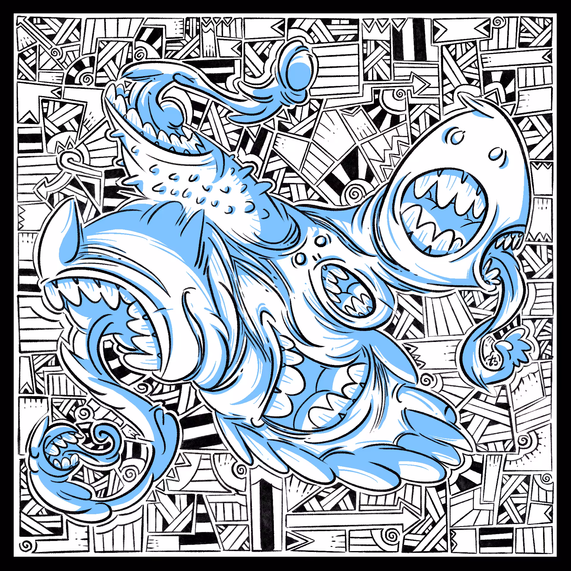 creature 033 Lineart