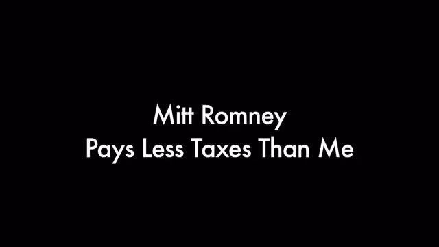 Song A Day: Mitt Romney Pays Less Taxes Than Me