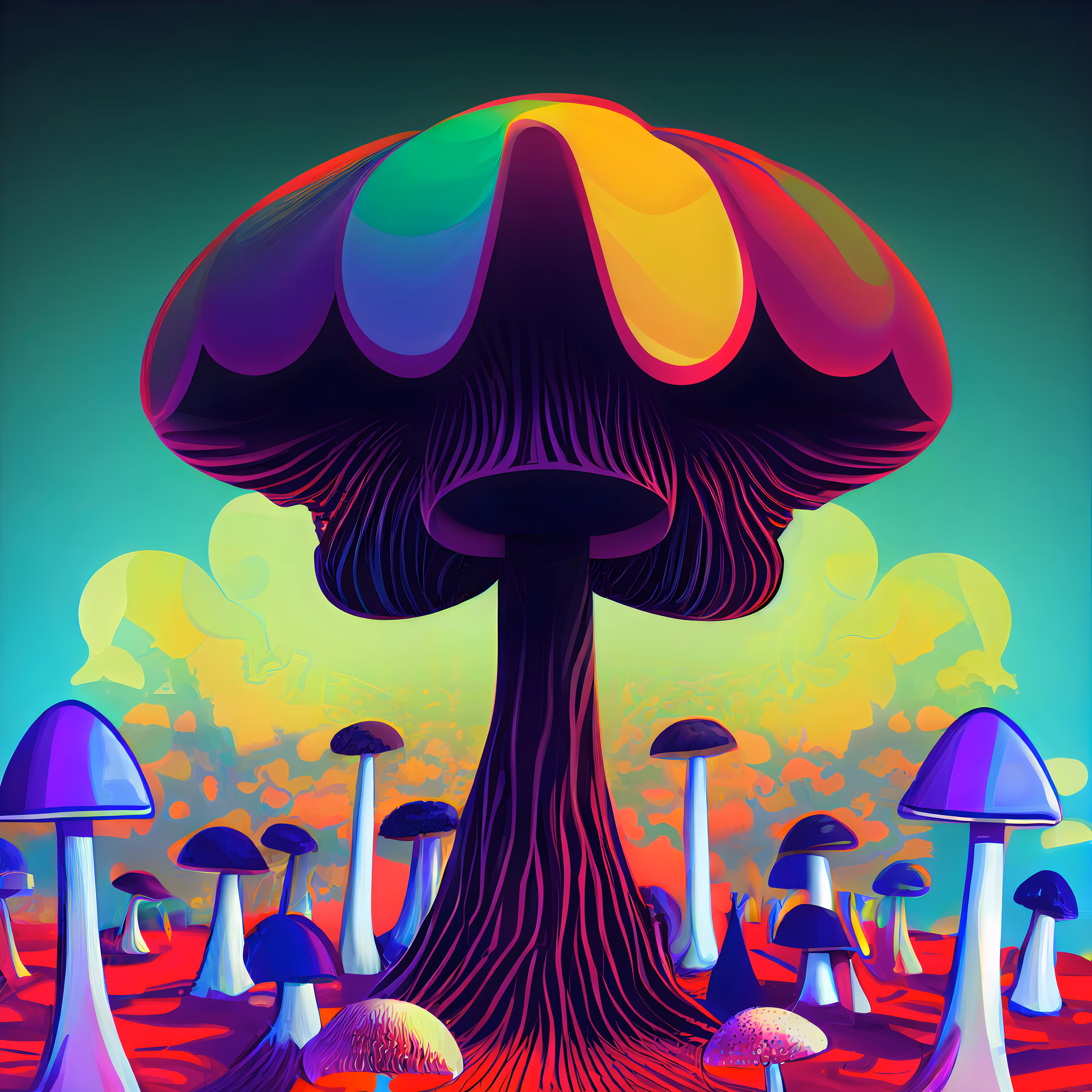 Magic Mushroom Playground