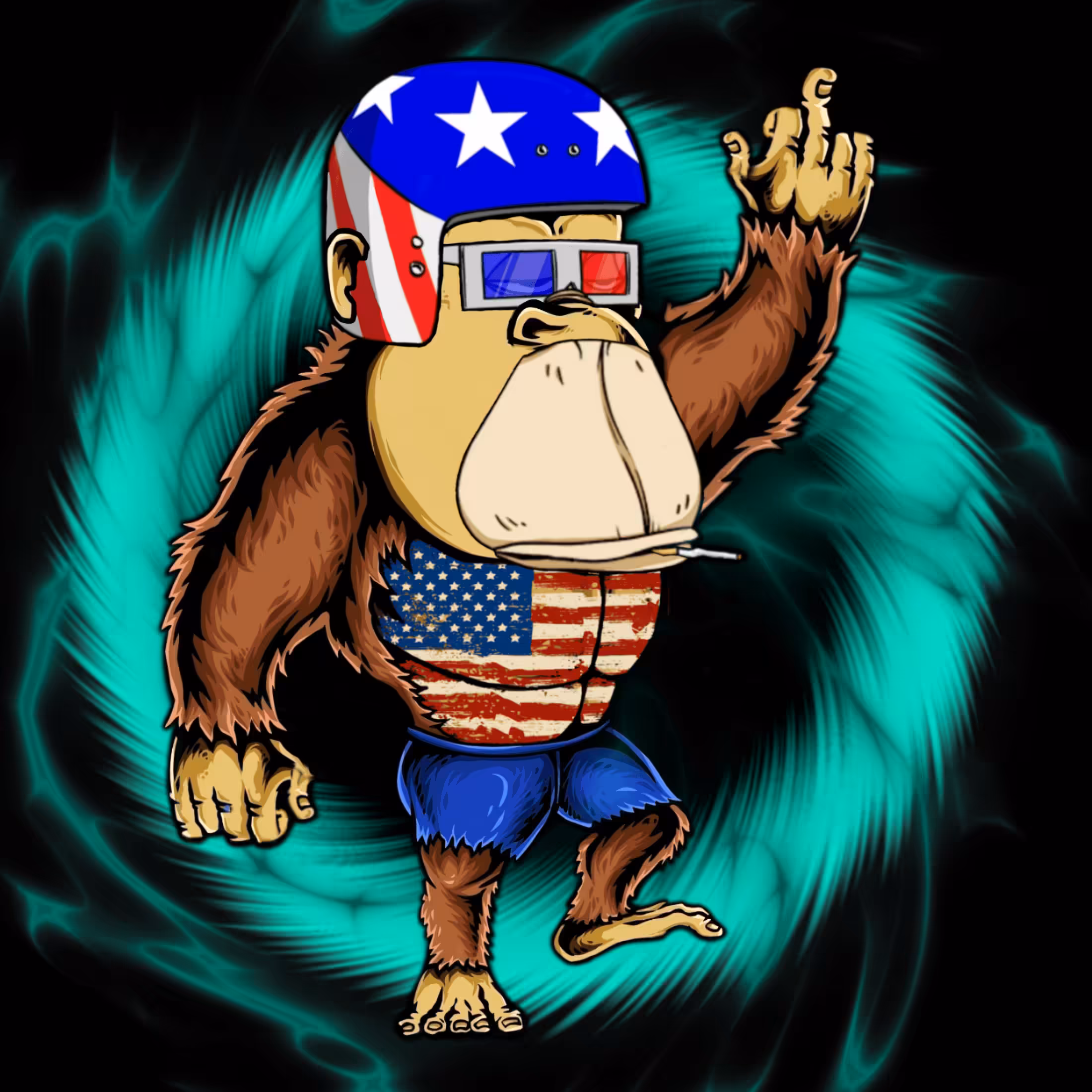 Hip Ass Ape #46