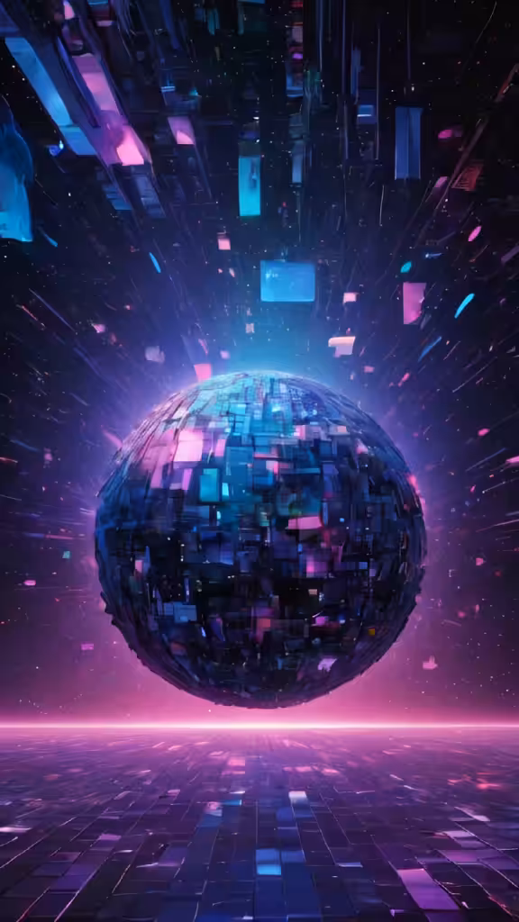 Beginning of posterity: Pixel planet