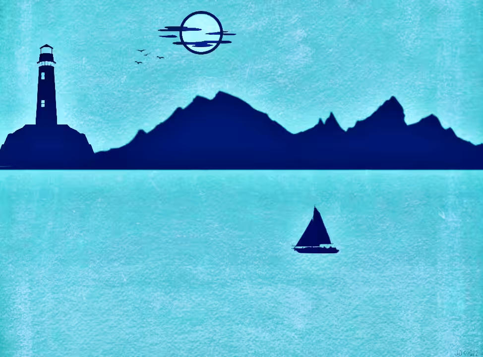 Blue Boat 
