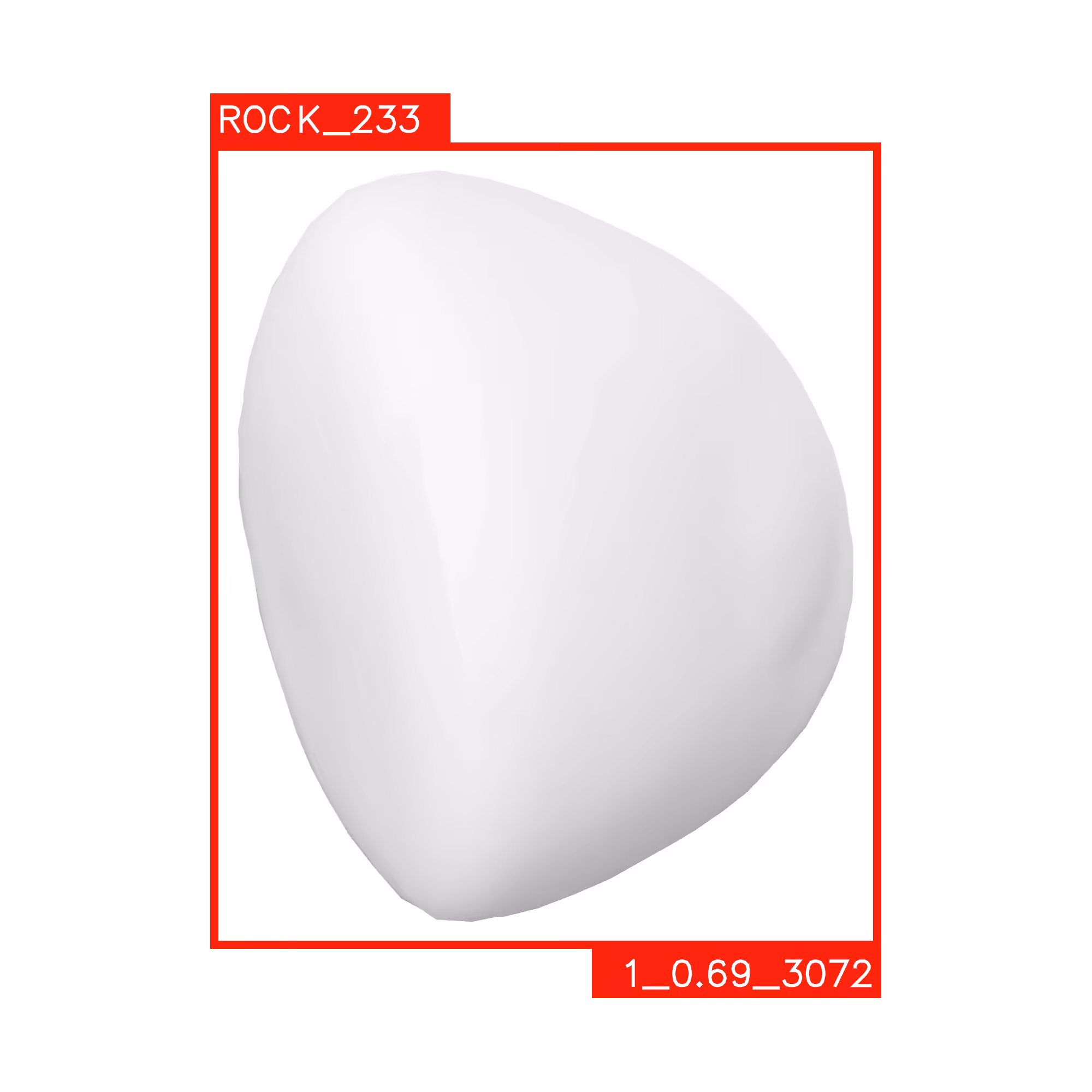 UNSHADED ROCKS: ROCK 233