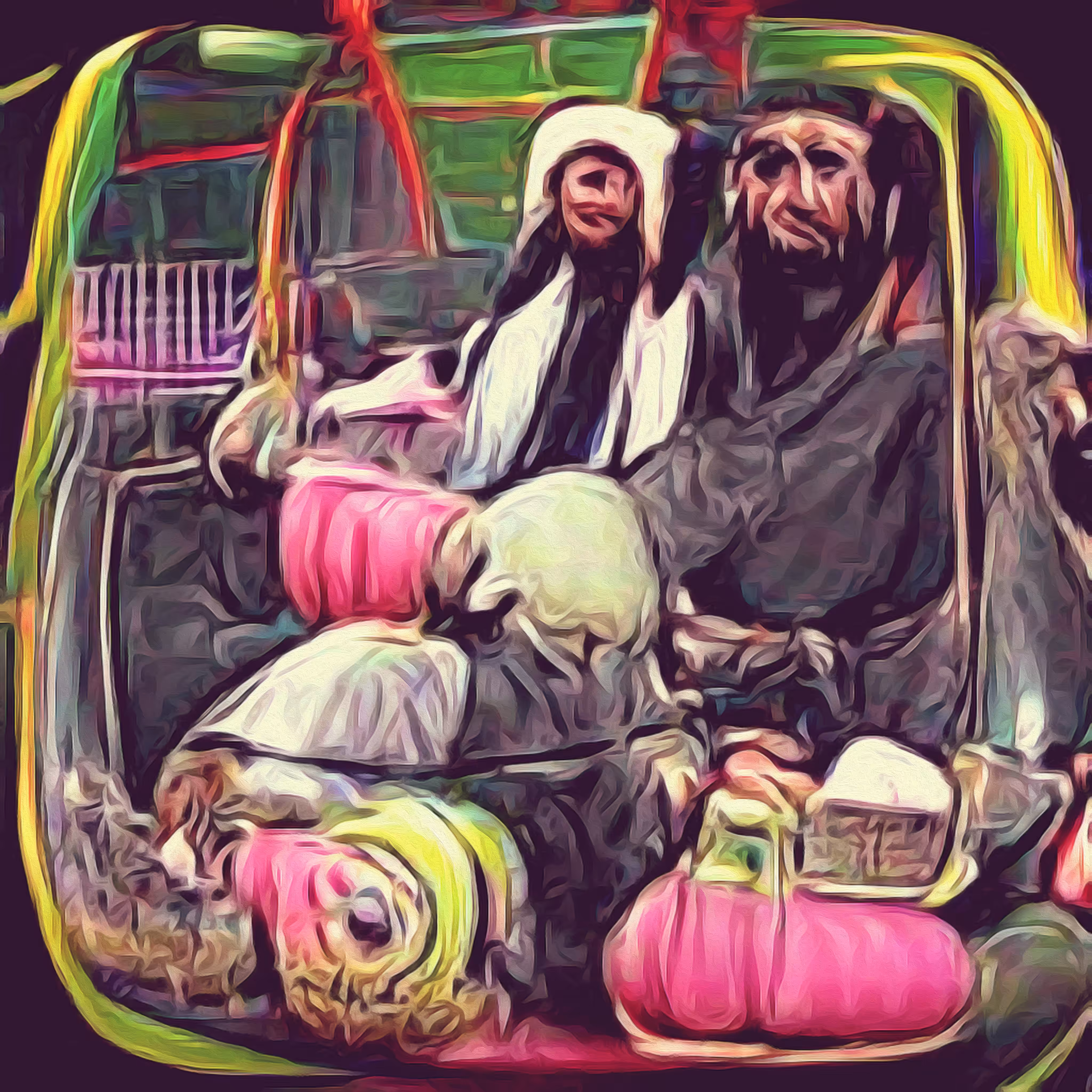 Talibans on bumper cars #9