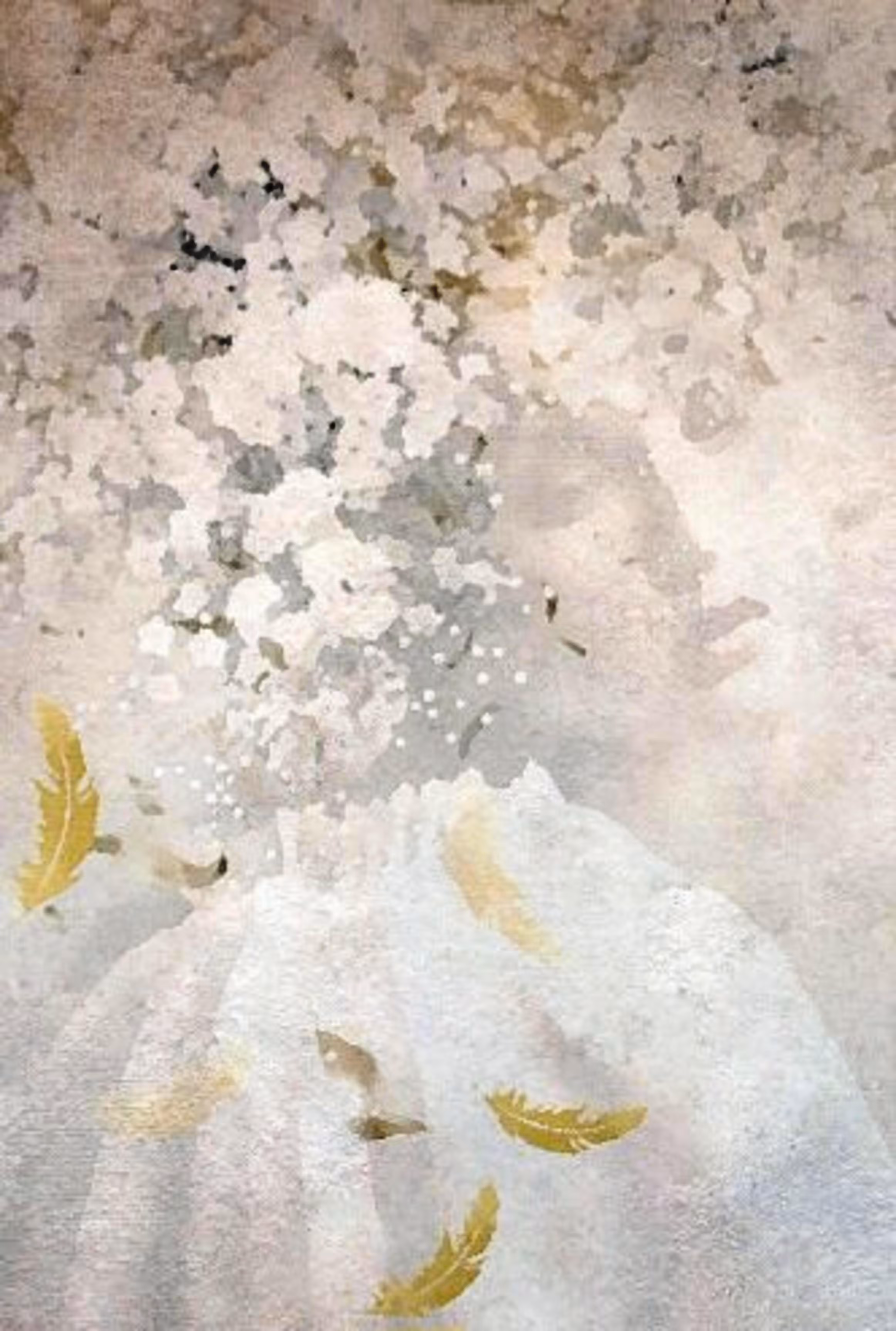 WHITE AND GOLD