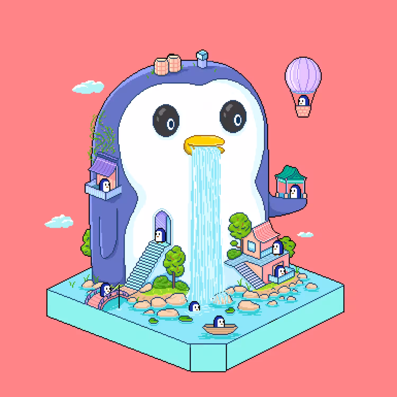Pengu Fountain