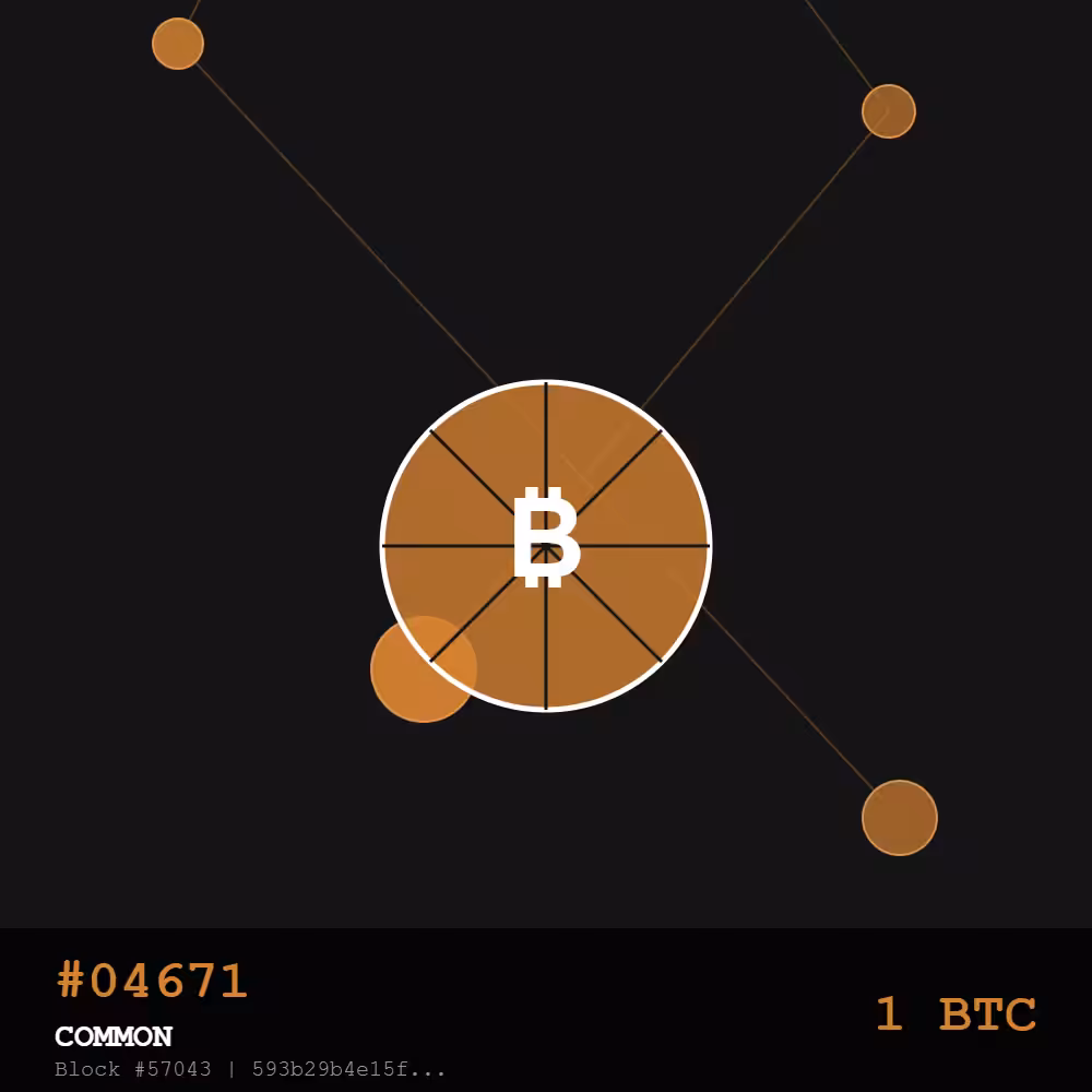 Bitcoin Pizza Genesis: 10K — COMMON Edition | May 22, 2010 - The Day Everything Changed