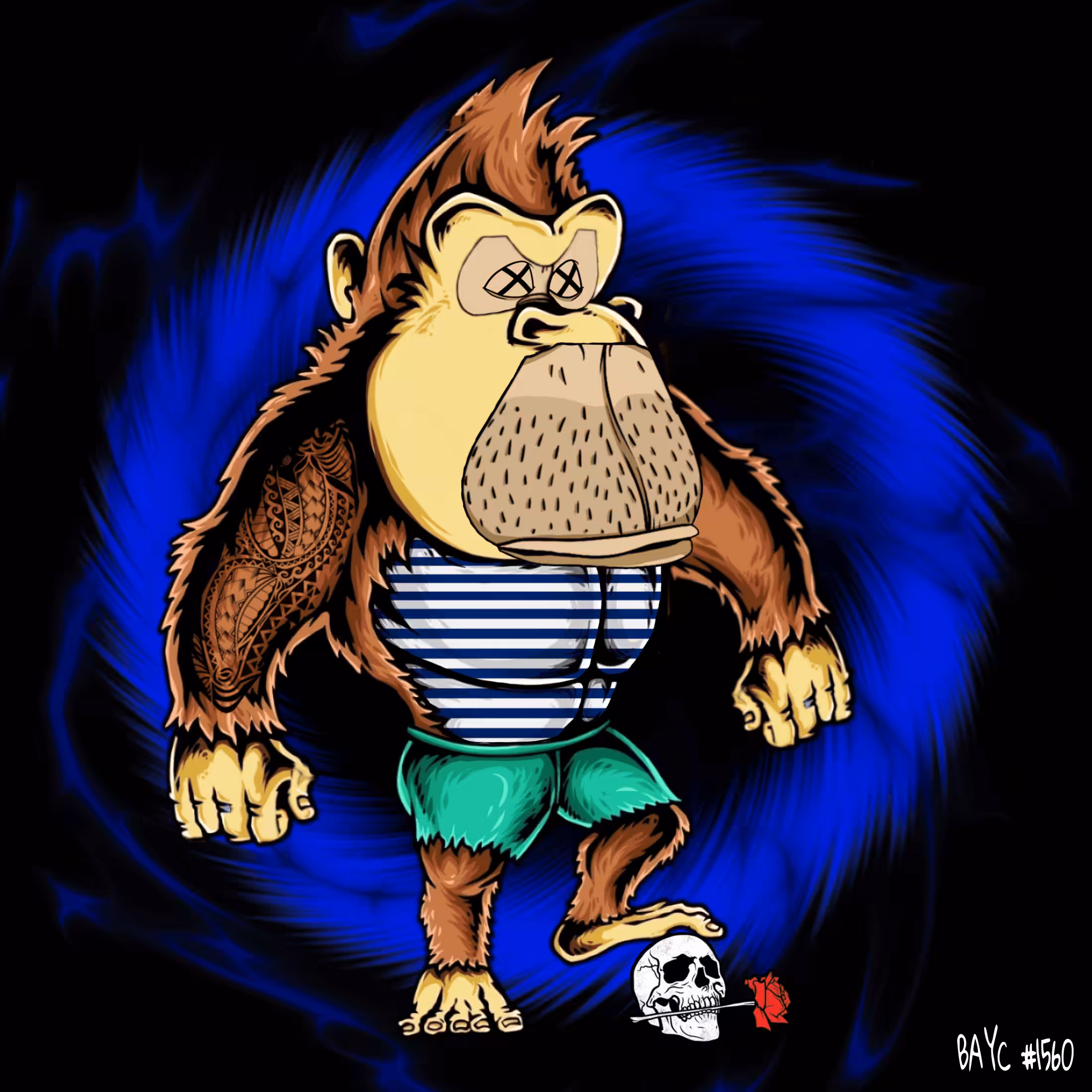 Hip Ass Ape #103