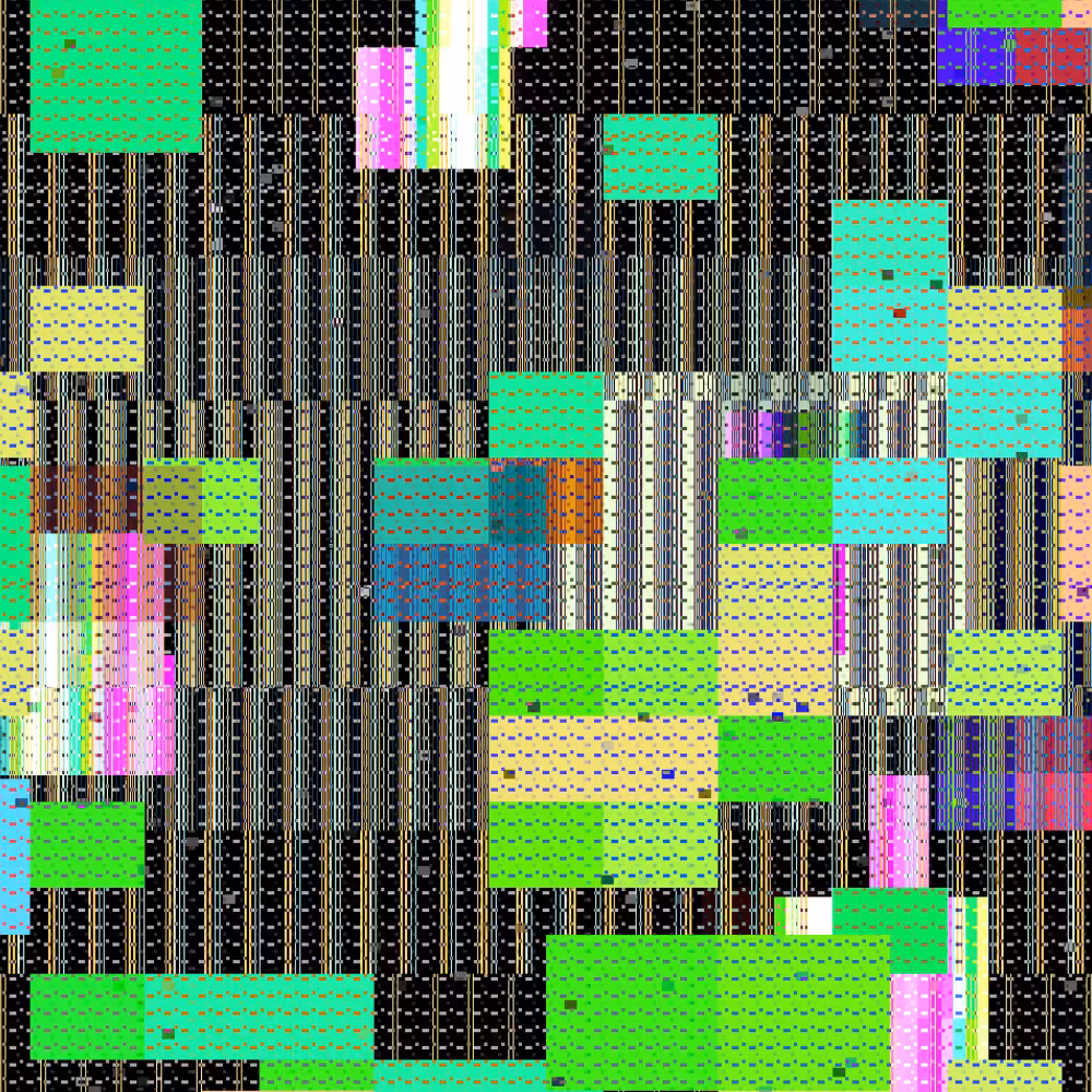 A Pixelated Dream Accumulations #10