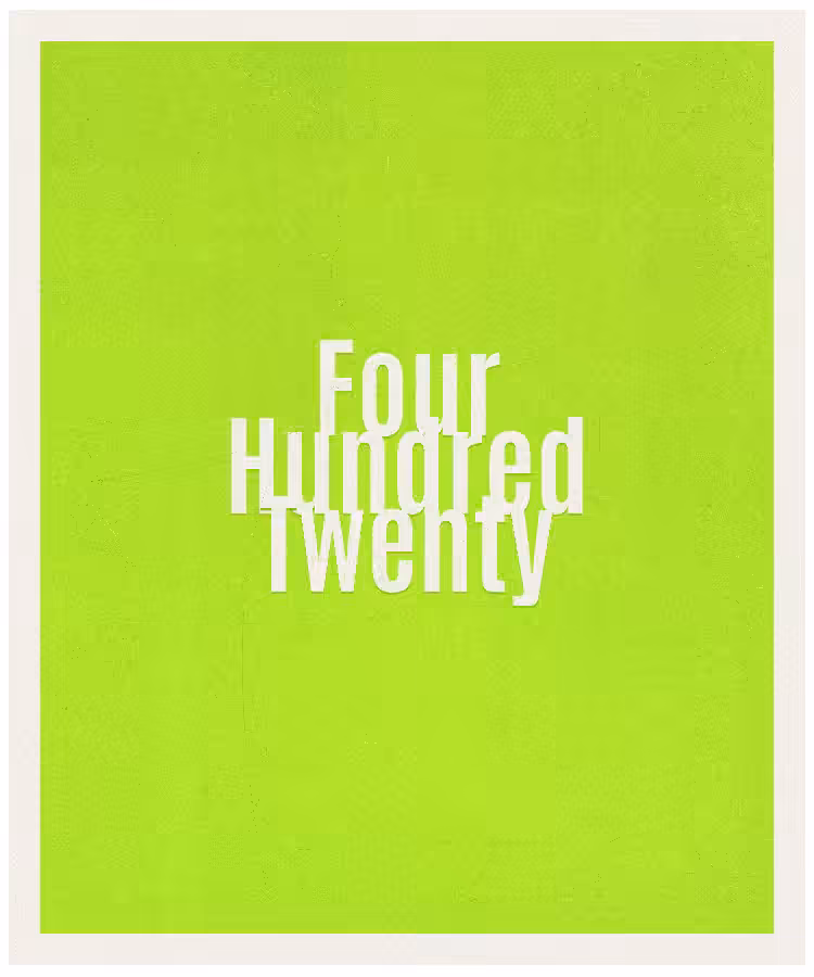 Count #420