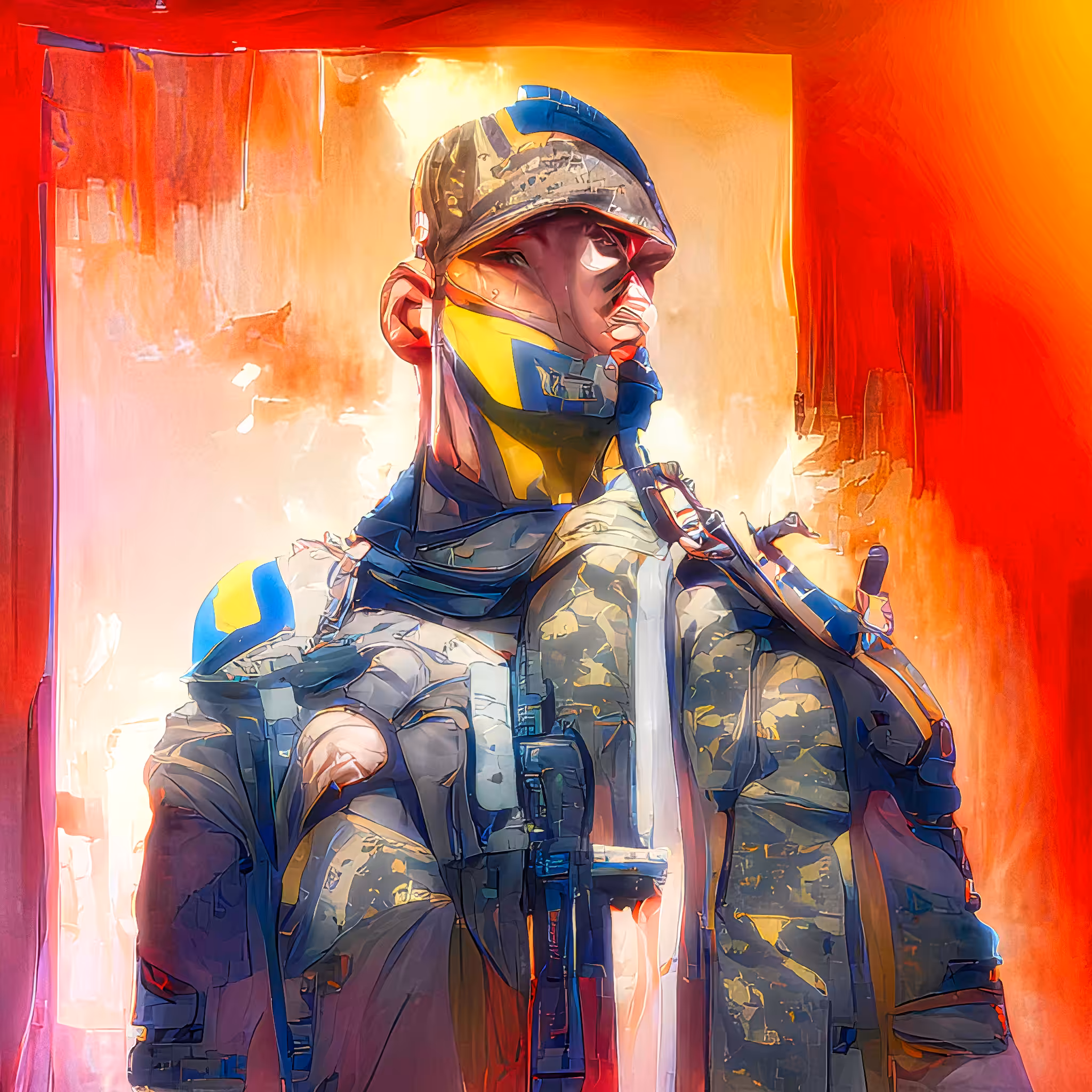 BeGAN #68 - Ukrainian Soldier