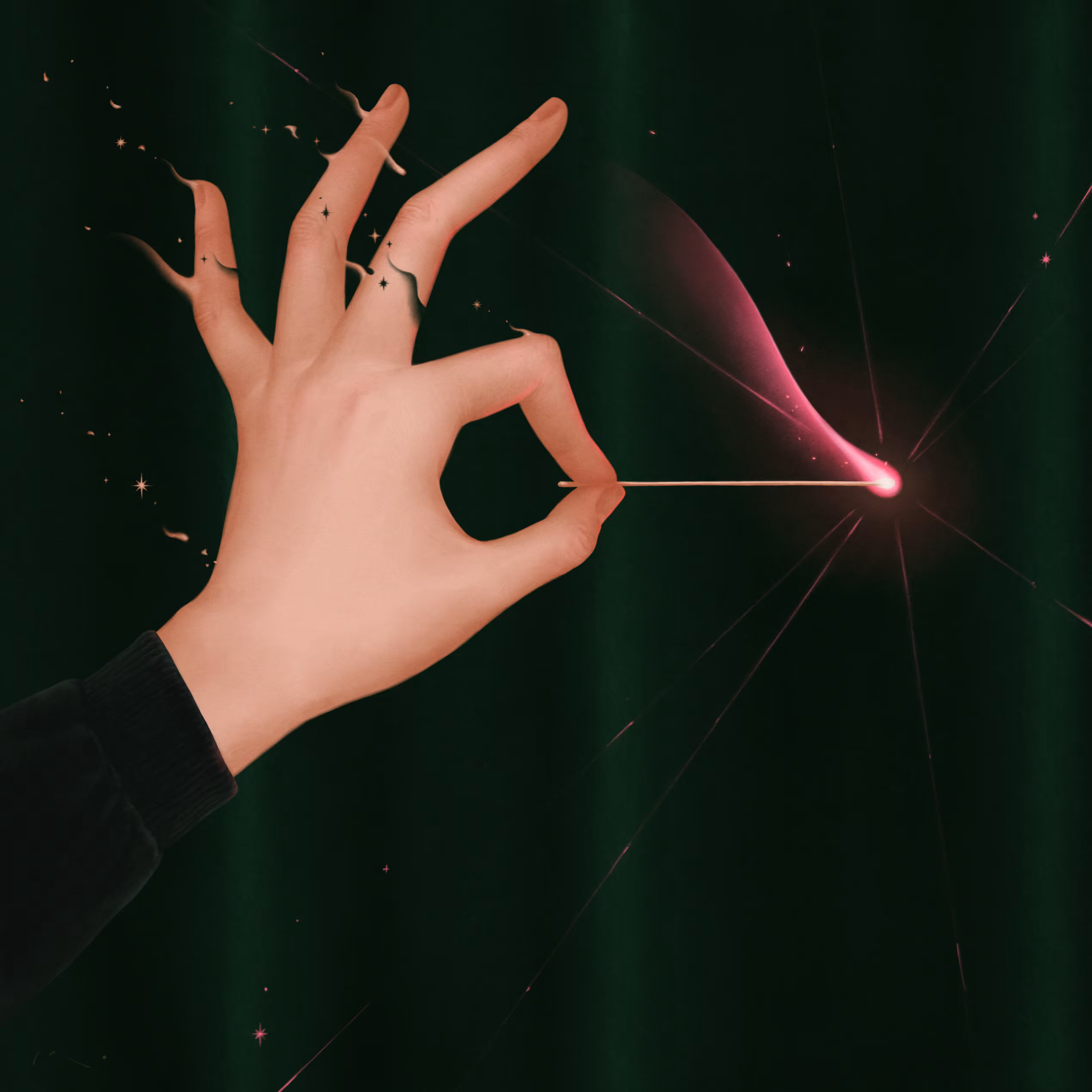 small spark