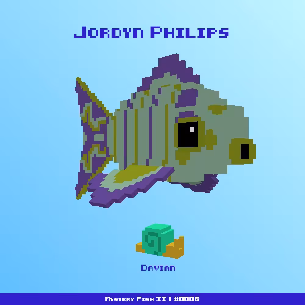 Jordyn Philips :: Mystery Fish 0006/1000