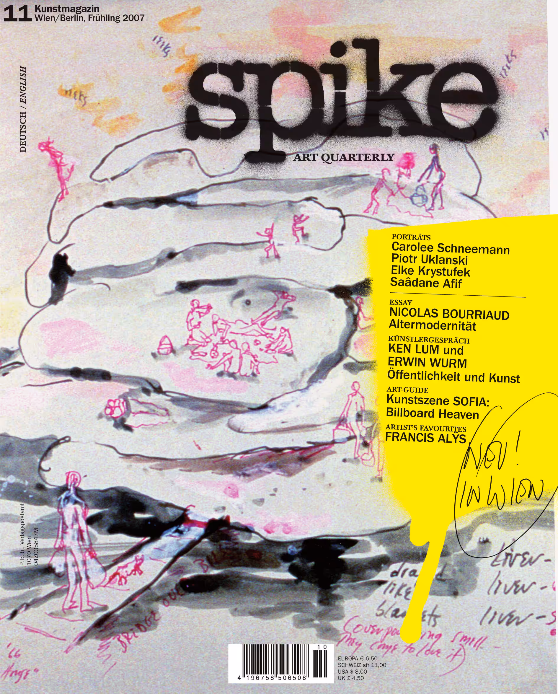 Spike Art Magazine Cover #11