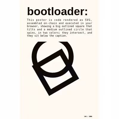 bootloader: selfie #292