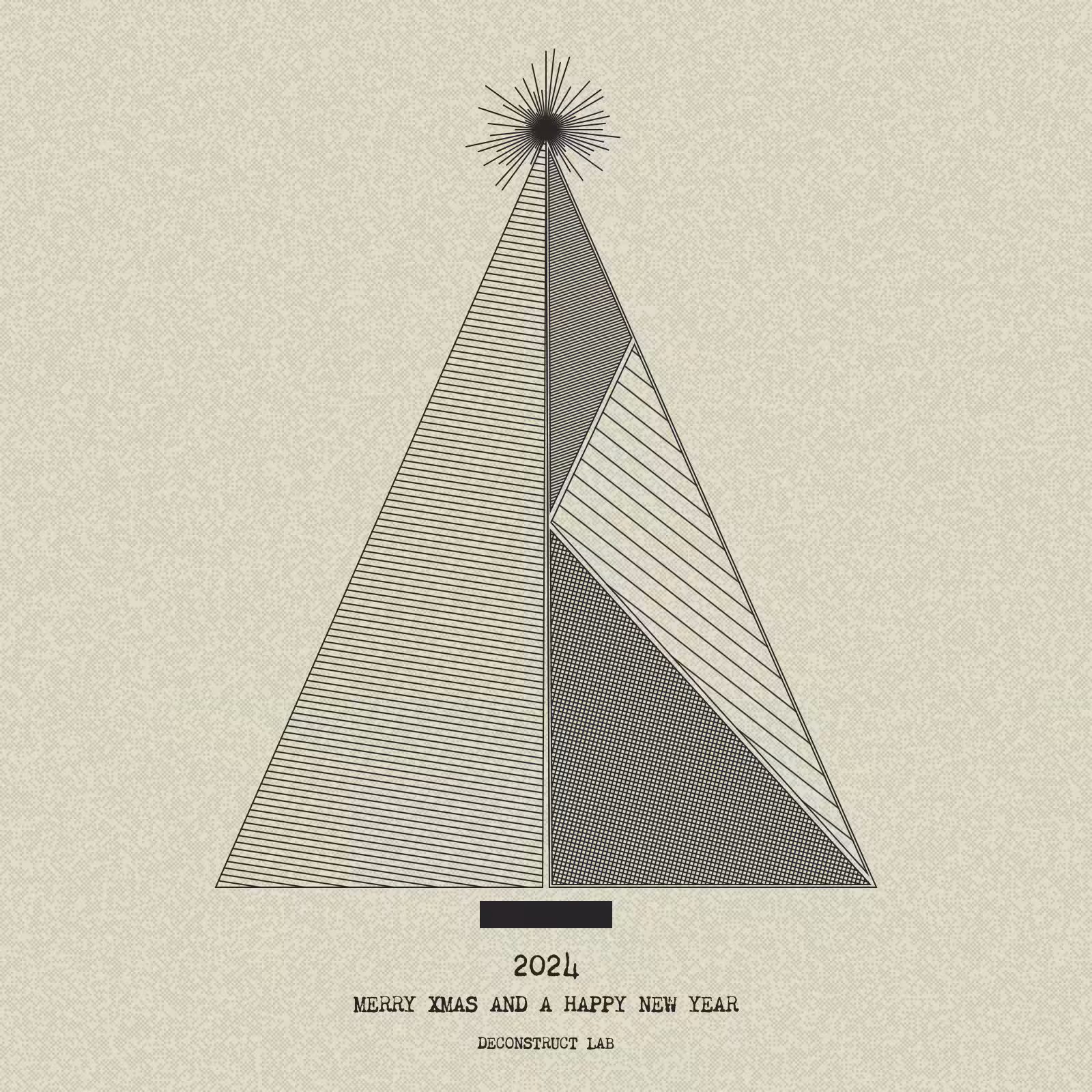 Have Yourself a Merry Little Geometric Tree #250