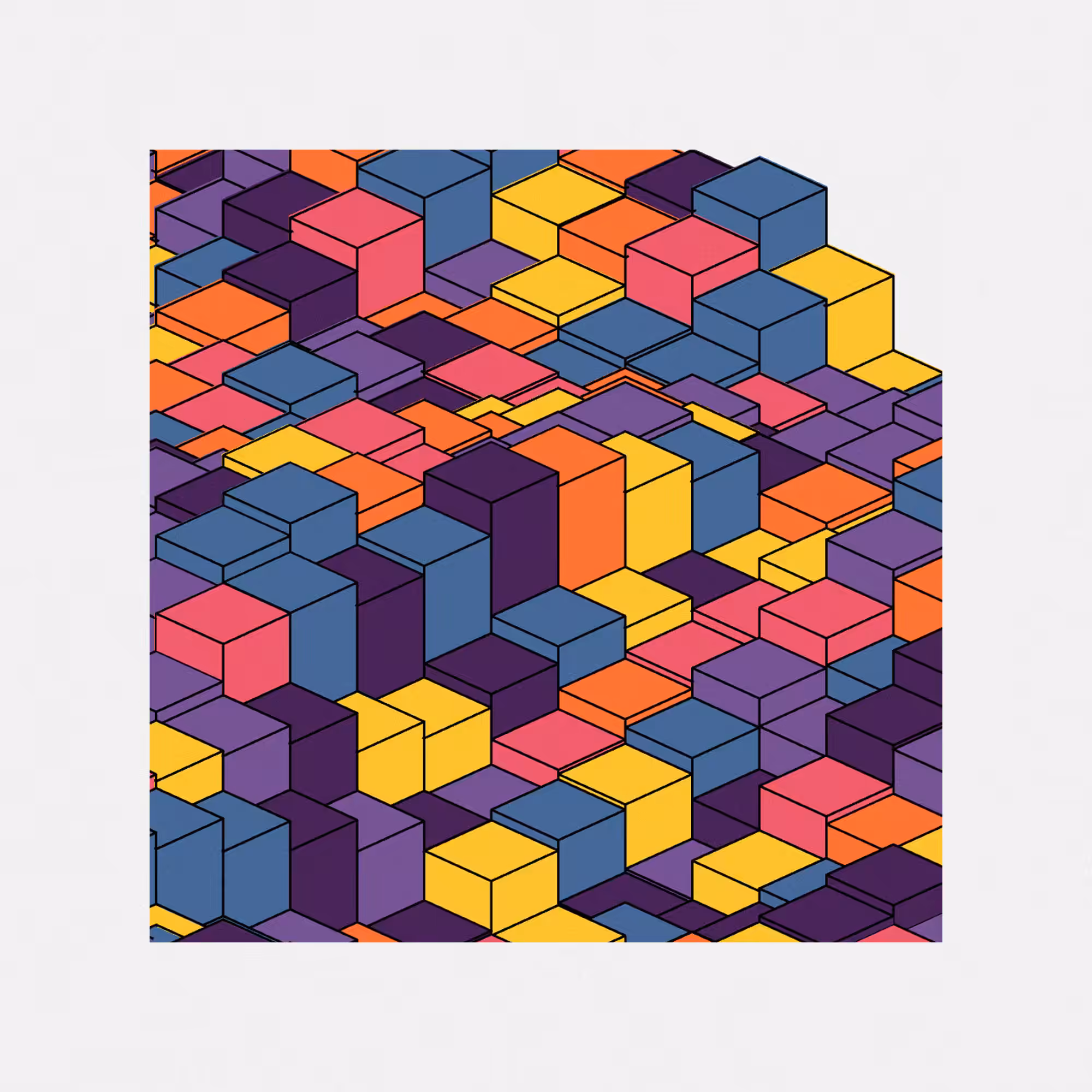 CUBIST HORIZONS #13