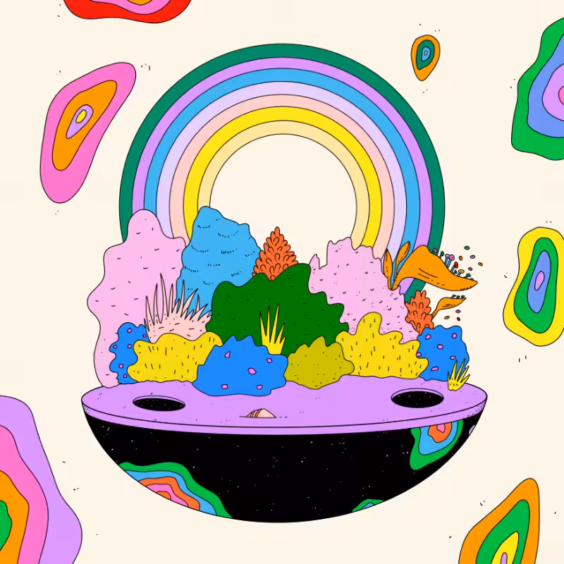 🌈🌴🪐 #6