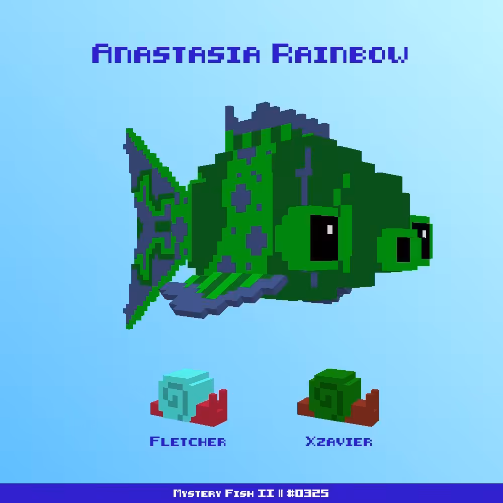 Anastasia Rainbow :: Mystery Fish 0325/1000