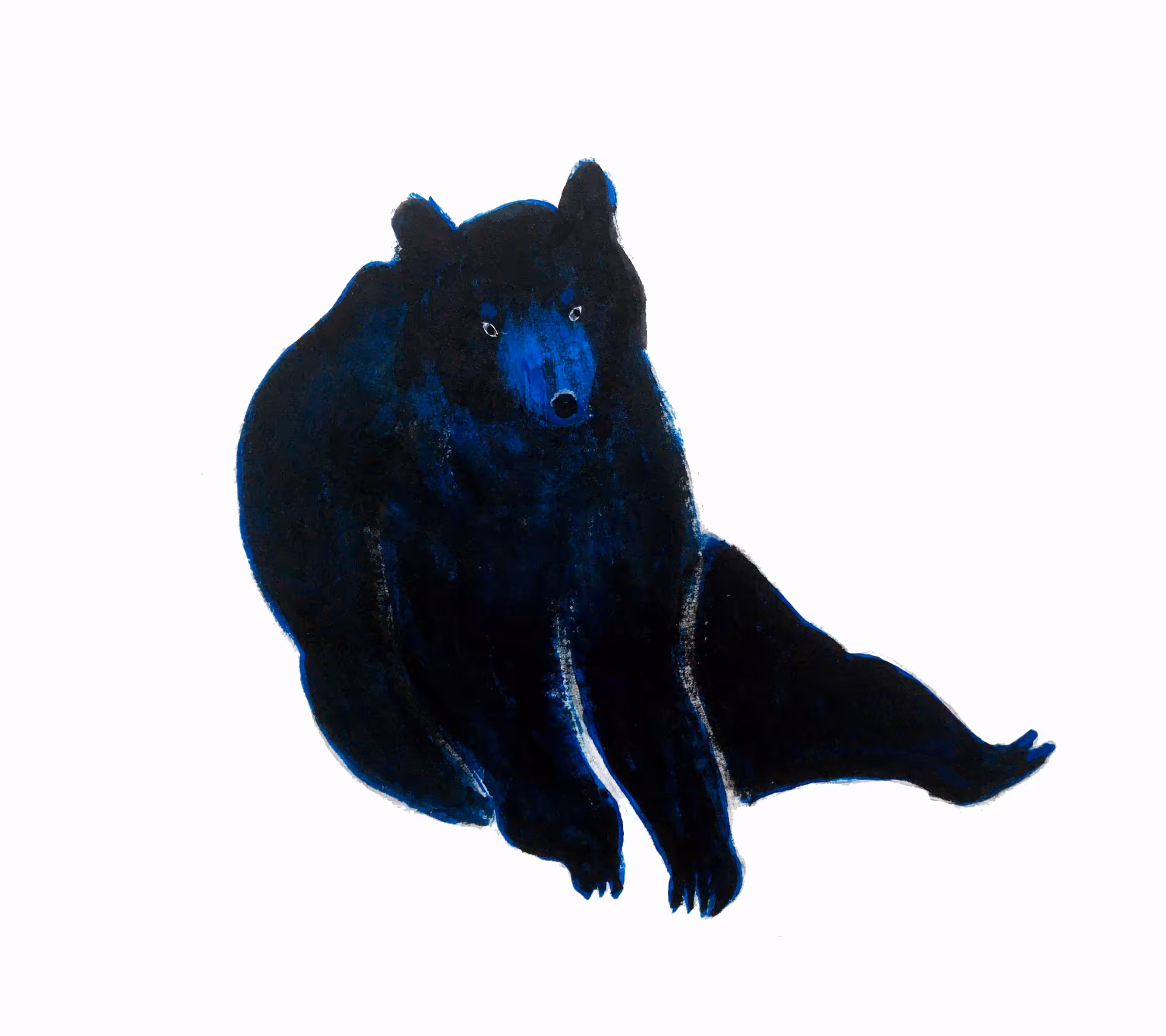The blue bear
