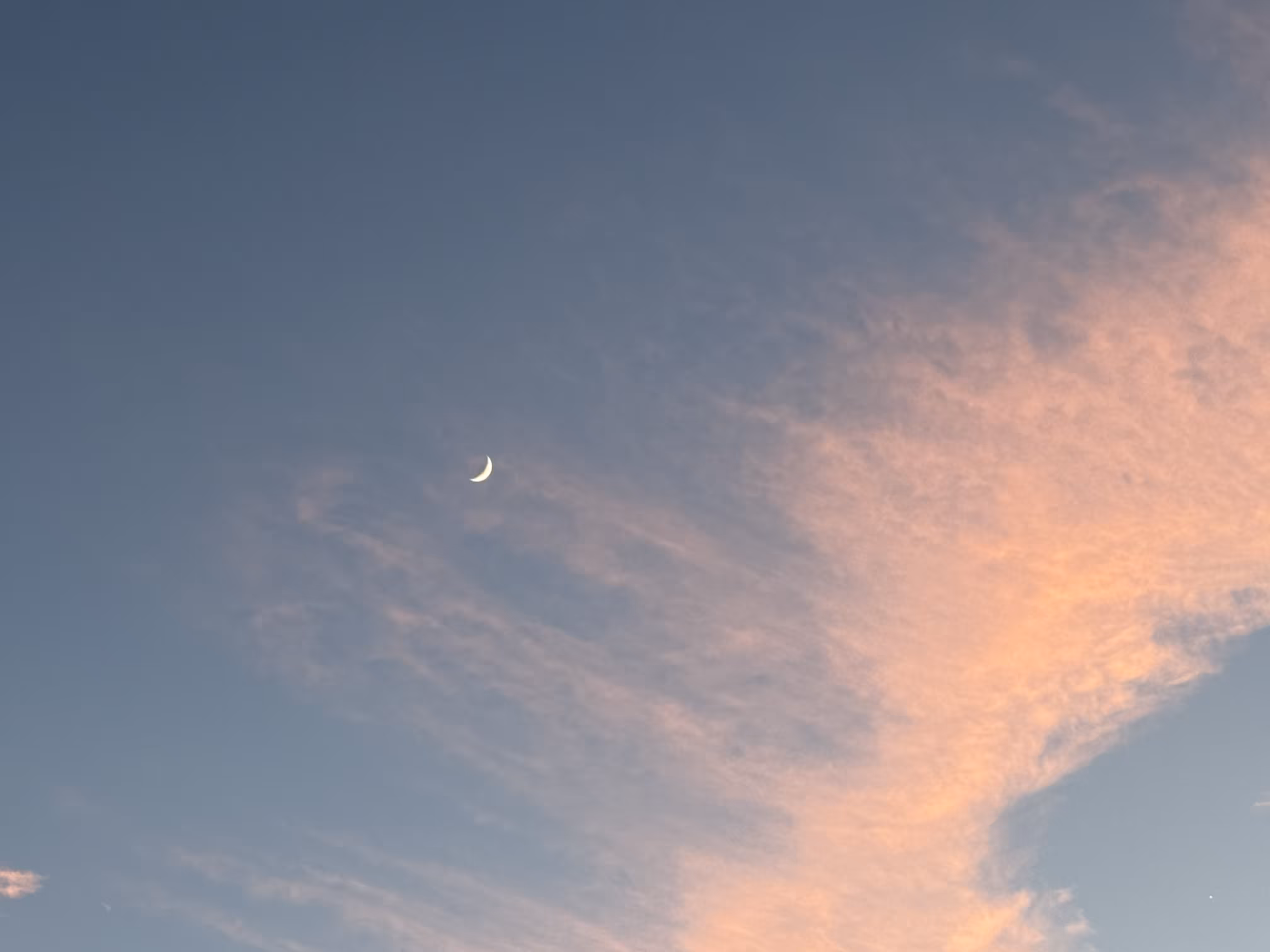 Clouds & Moon 