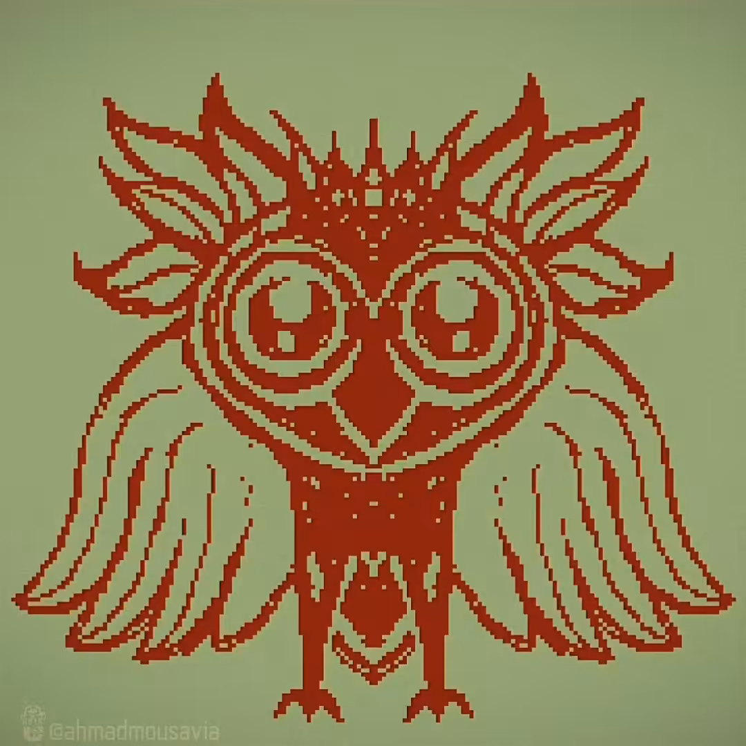 Dozing owl