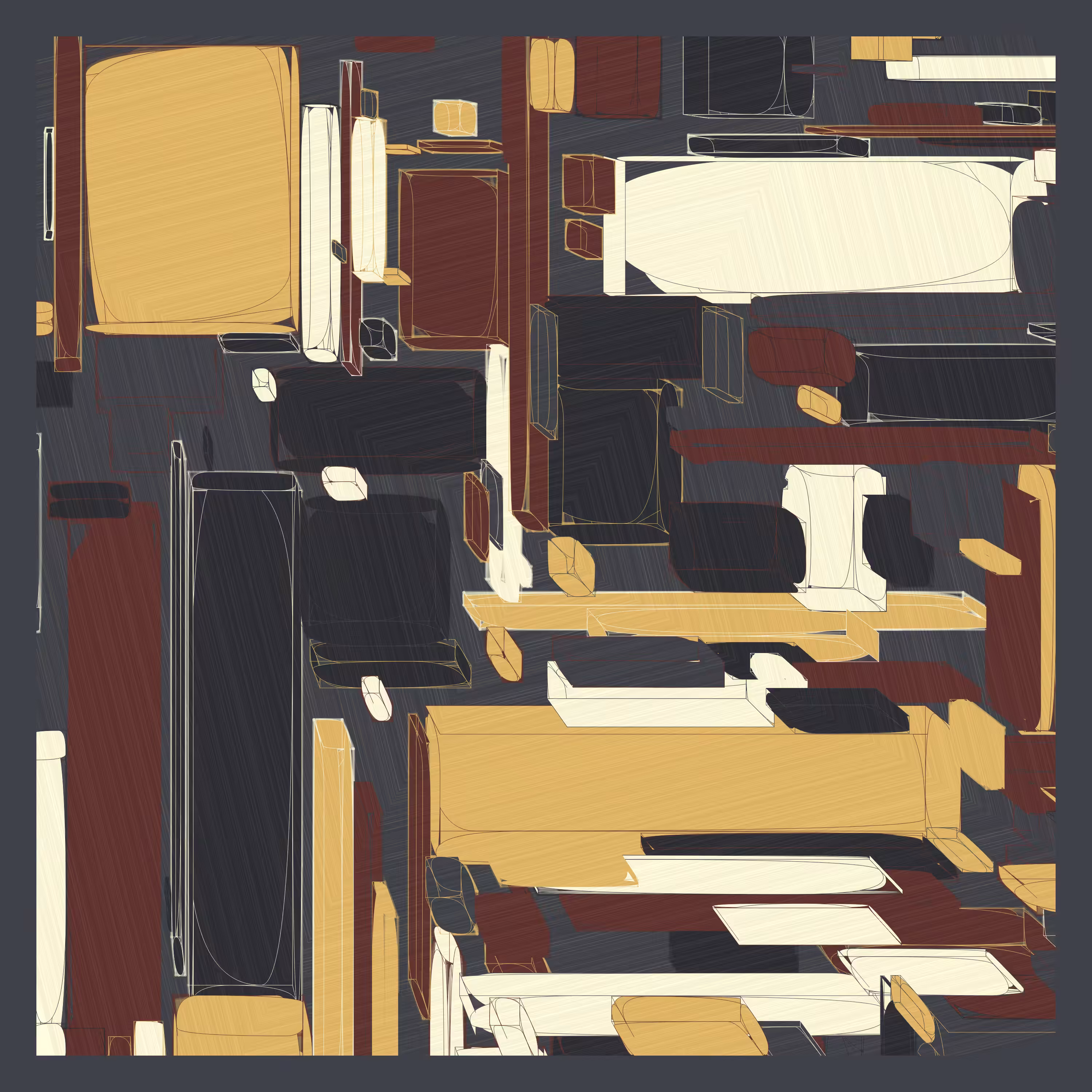 Abstract Blocks #70