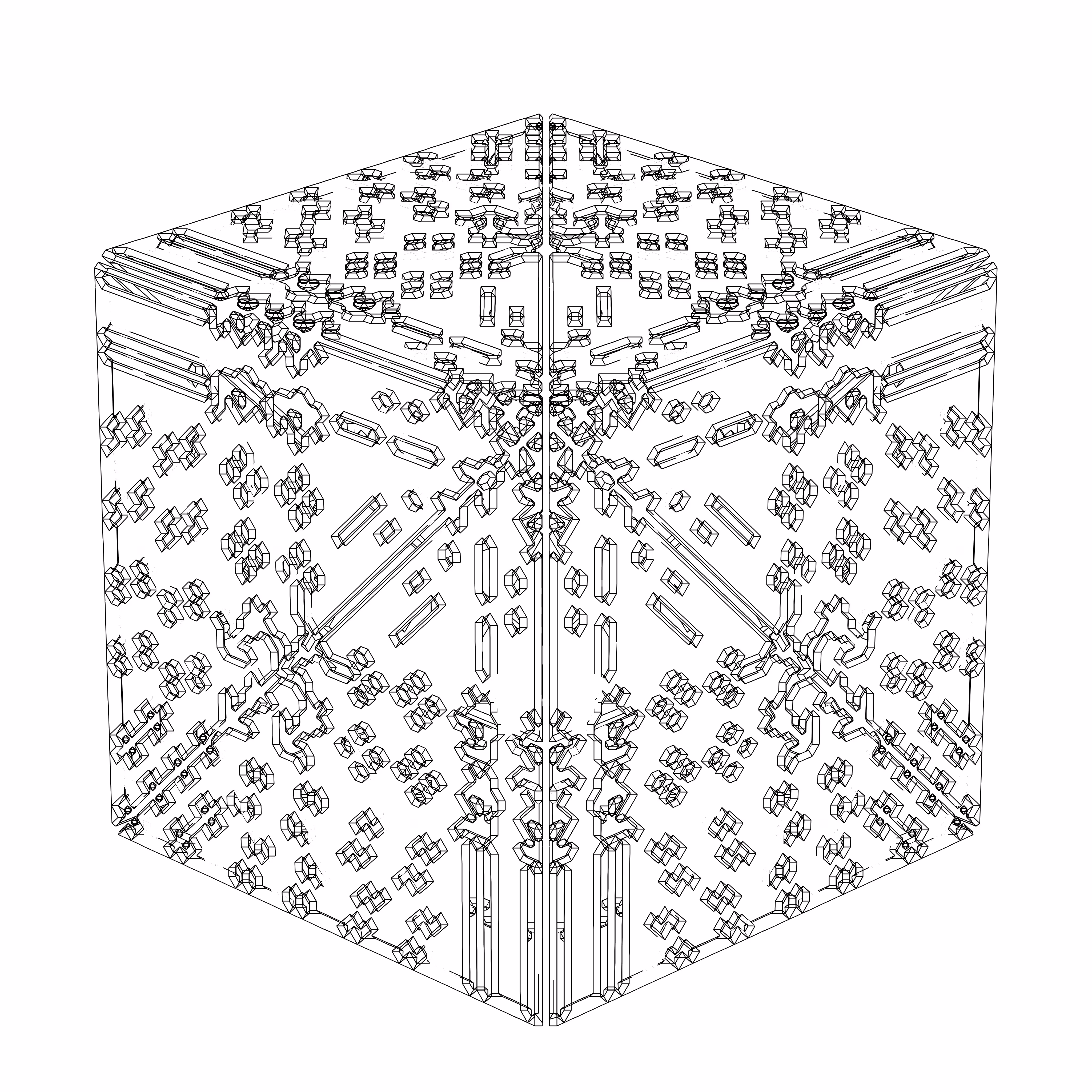 LL21 Alien Art Cube #43