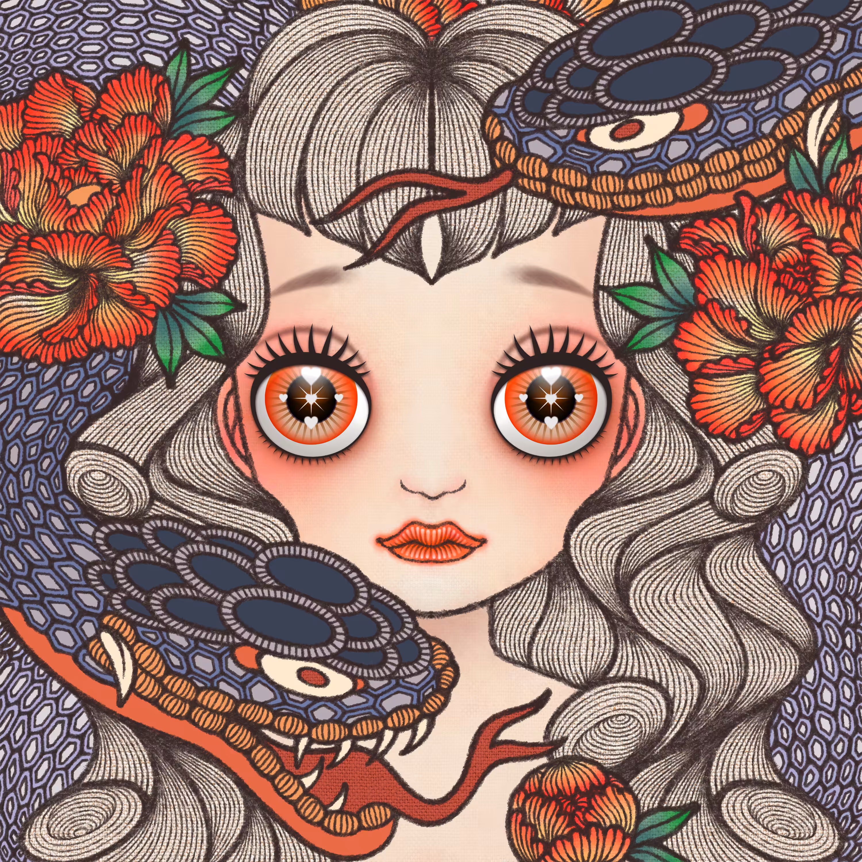 uripoko GIRL #snake