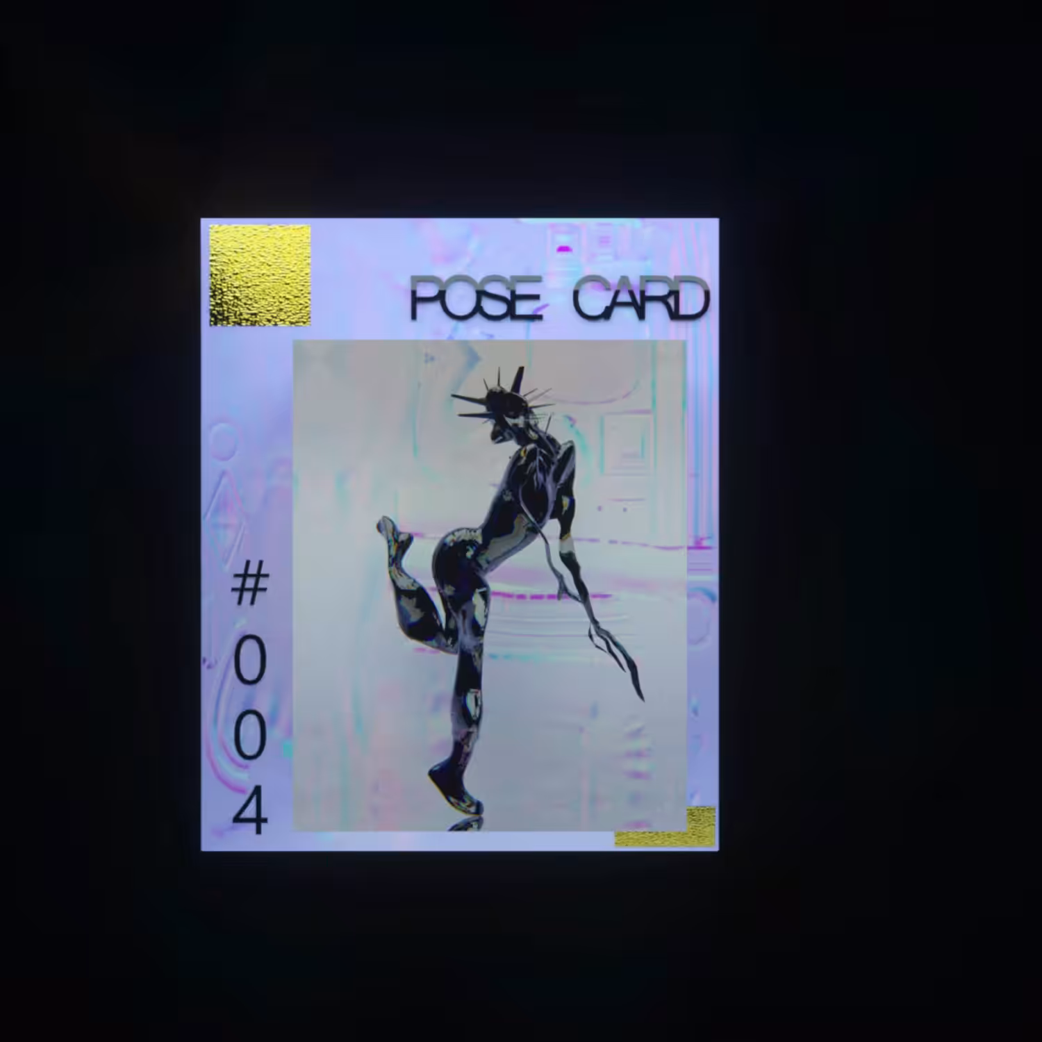 POSE CARD #0004