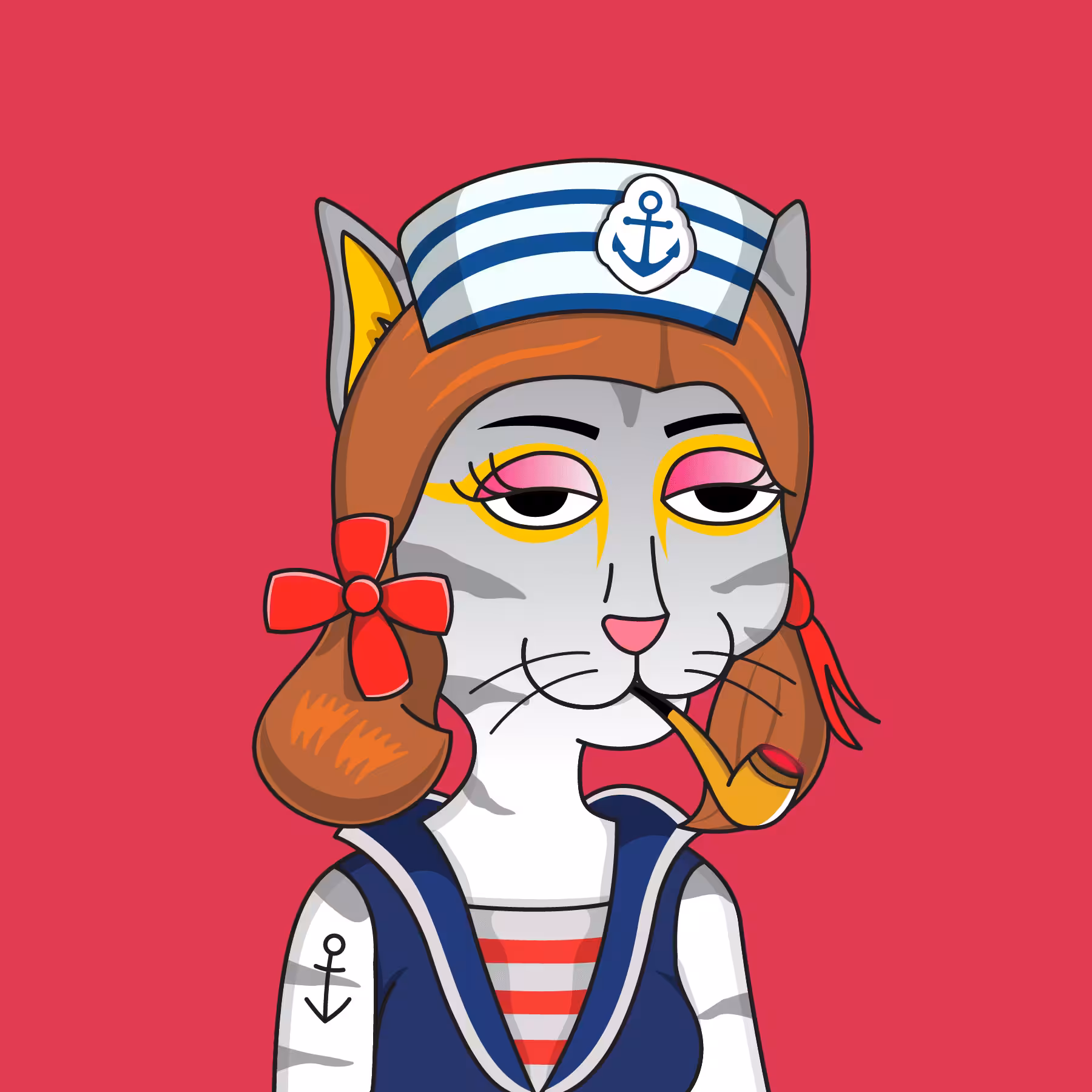 Girl Cats Club: Girl Cat #127