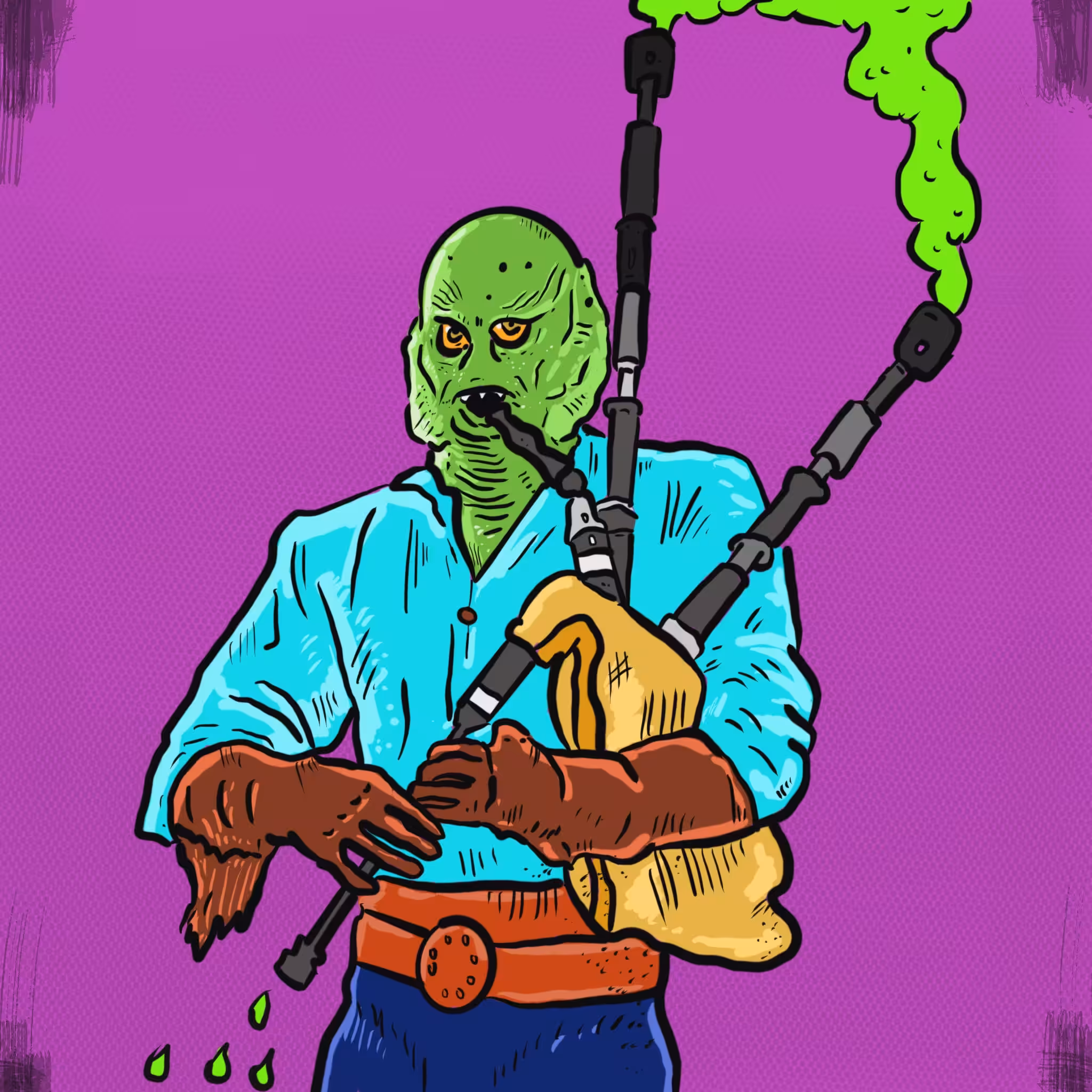 Andrew the Scottish Swamp Thing