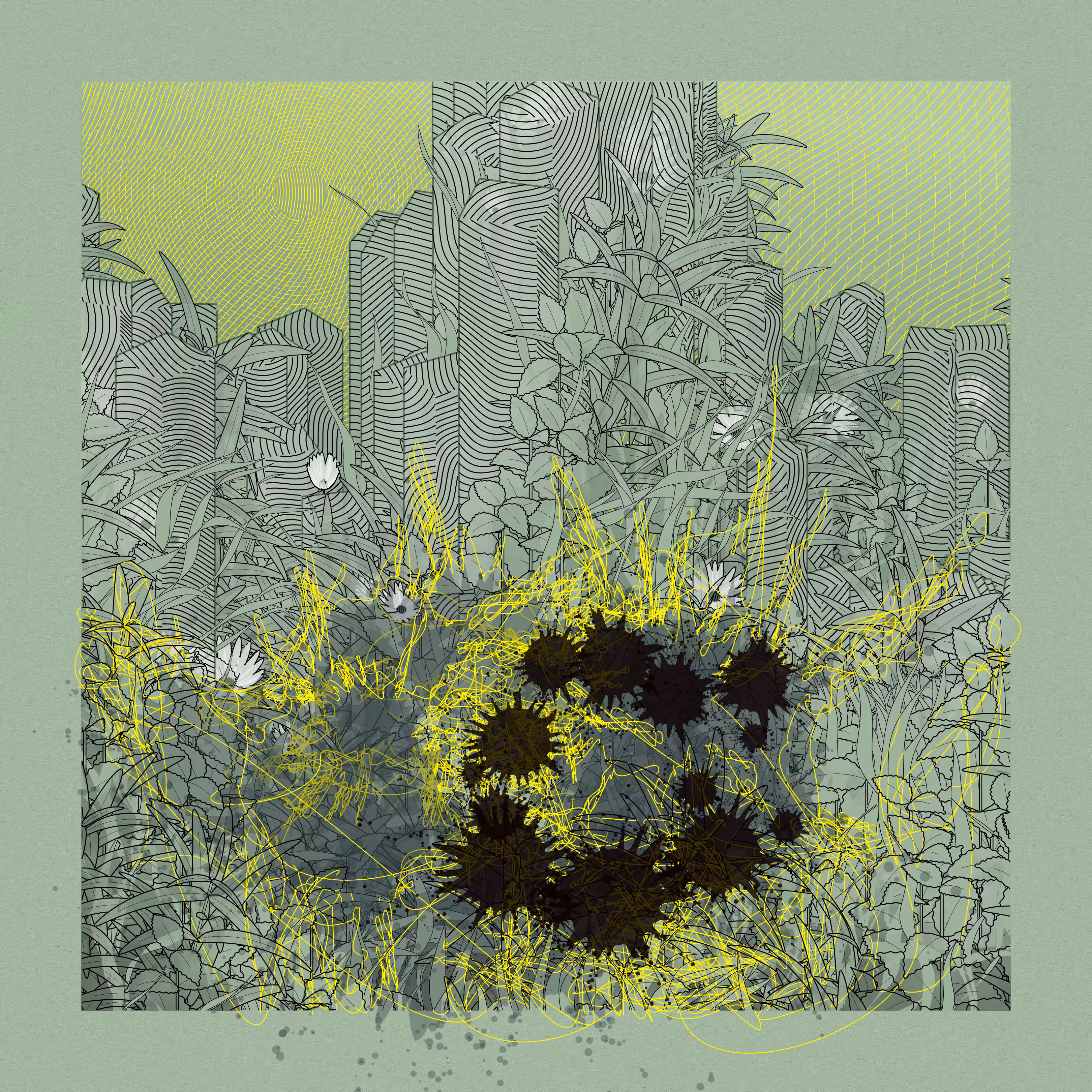 Landscape with Carbon Capture #6545