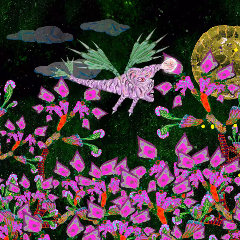 Fireflies and Flower Gardens #131