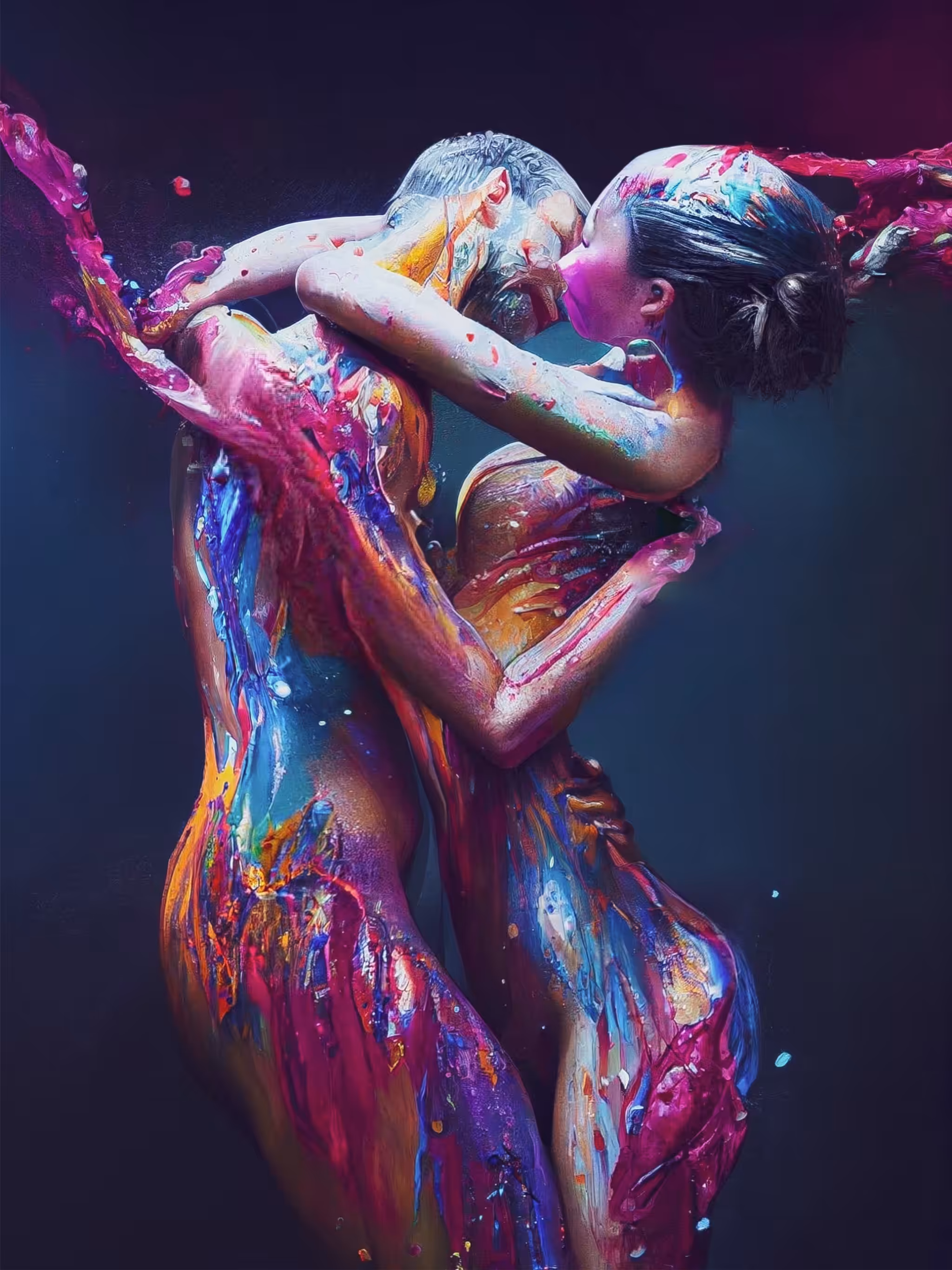 Embrace of atoms