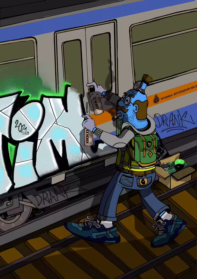 Bombing the Underground #05 // Istanbul Metrosu