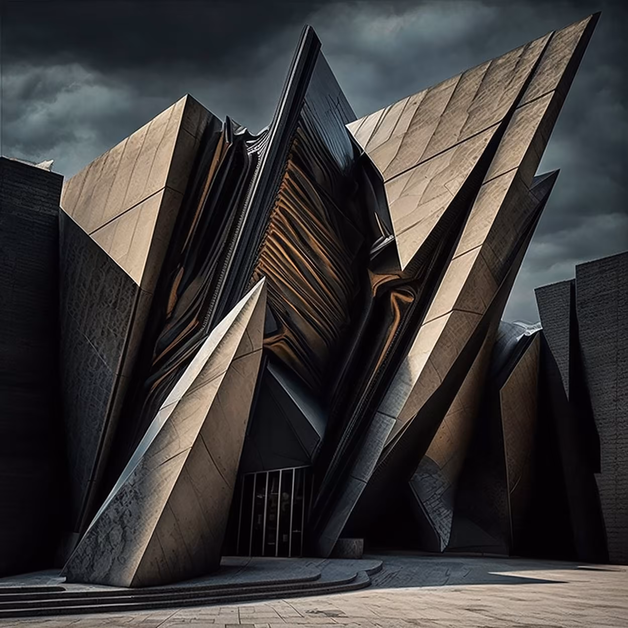 Daniel Libeskind vs Alberto Burri