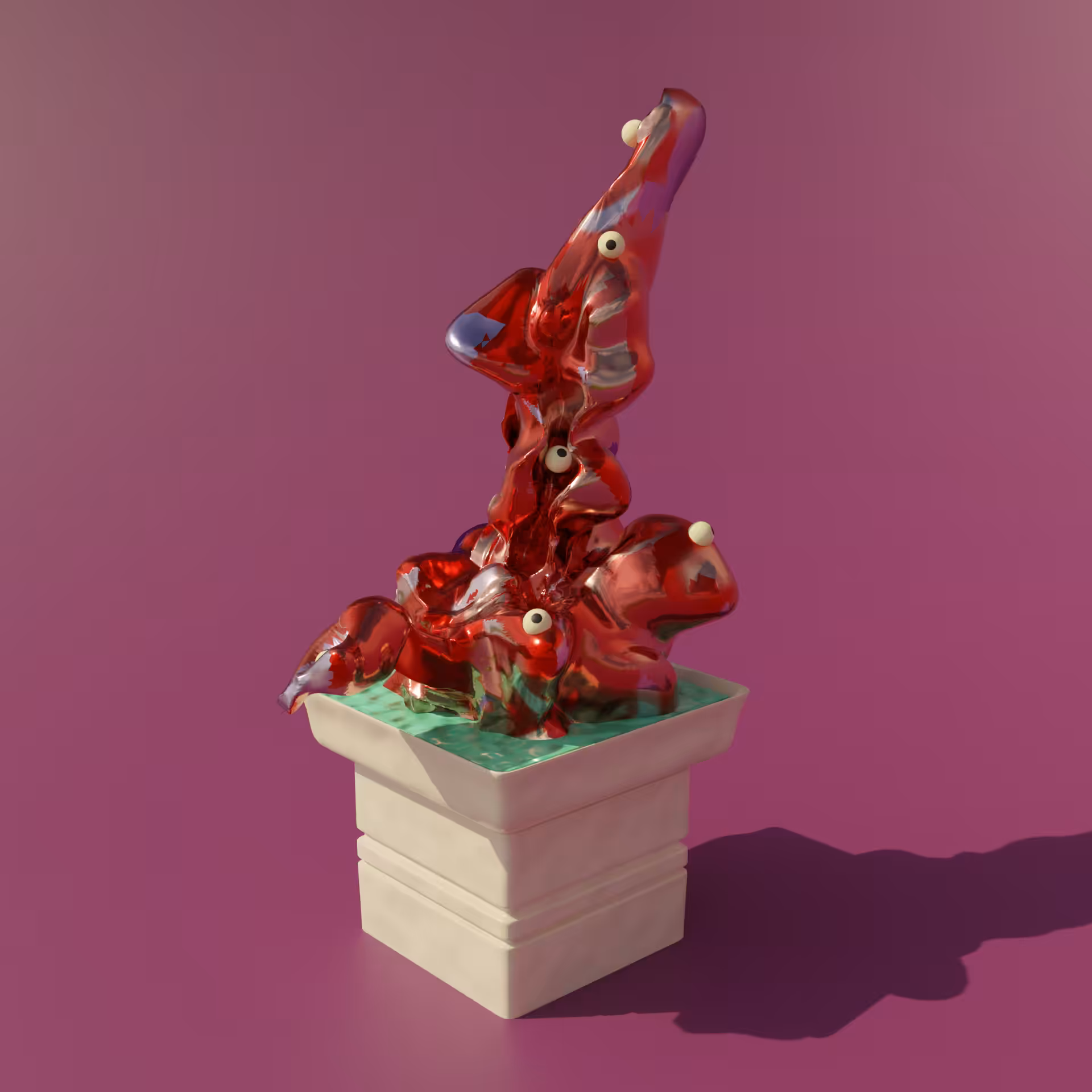 Botanical eye fluid