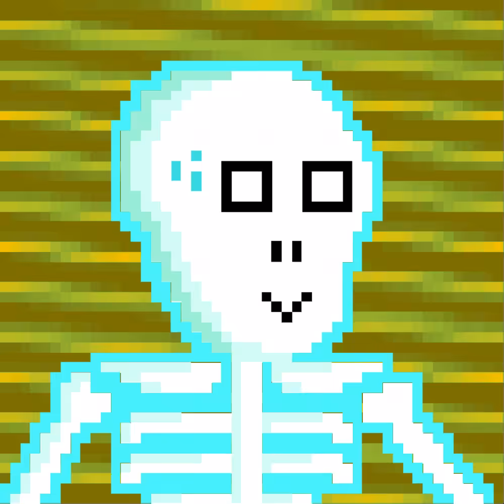 PIXEL SKULLETTI 1 #223